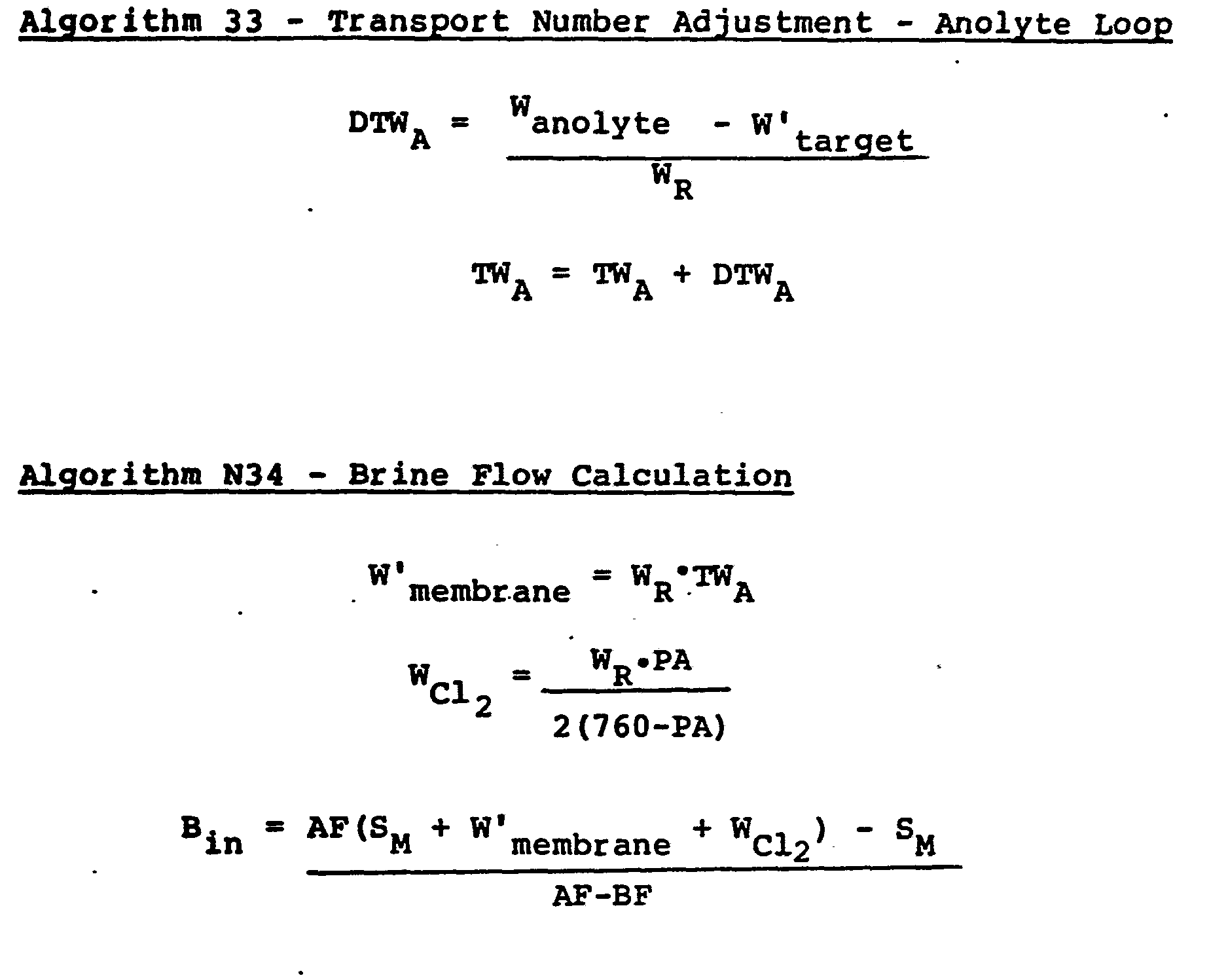 Patent Ep0136806a2 Chlor Alkali Cell Control System Based On Figure Imgb0024