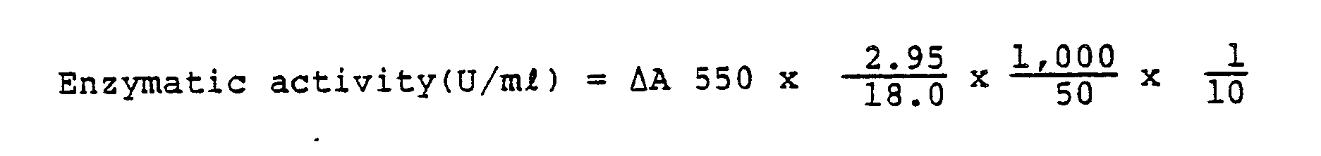 Patent Ep0285101a1 Novel Monoglyceride Lipase Its Production The Following Equation Will Be Followed Upon Calculation Of Enzymatic Activity Potency By This Measurement Method
