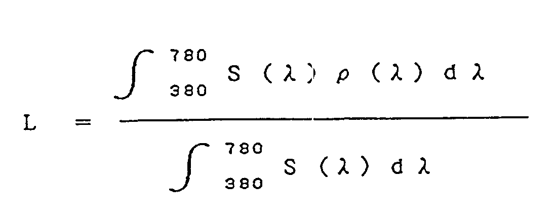 Patent Ep0834901b1 A Method For Manufacturing An Anti Reflection Where S λ Is The Luminous Sensitivity Of Human Eye And P Reflection Characteristic Luminosity A Ratio Flux To
