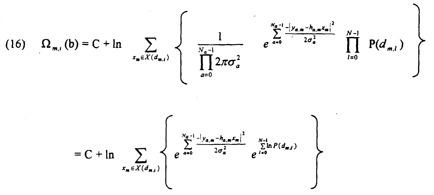 Patent Ep1041781a1 Soft Output Metrics Generation For Symbol Figure 00180003