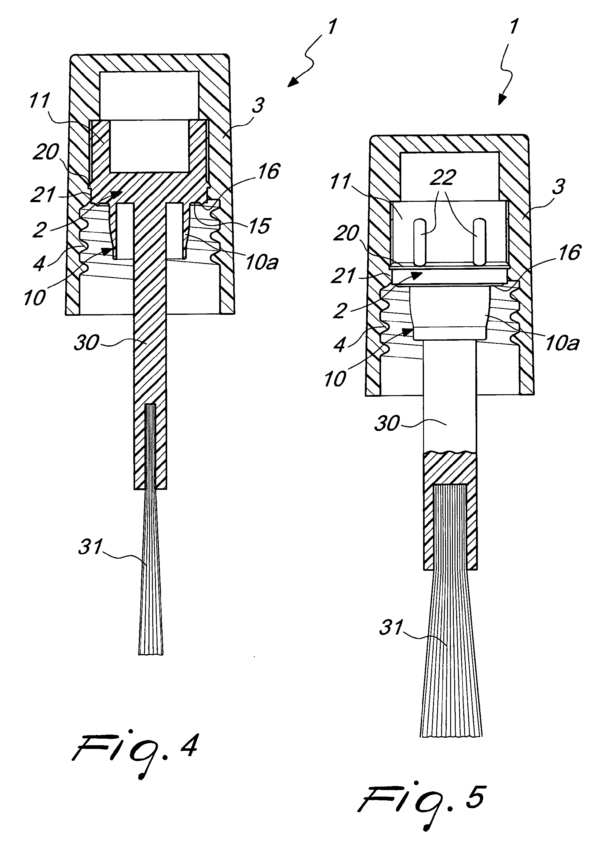 Brevet Ep1650136a2 Closure For Bottles In General And Particularly Patent Drawing