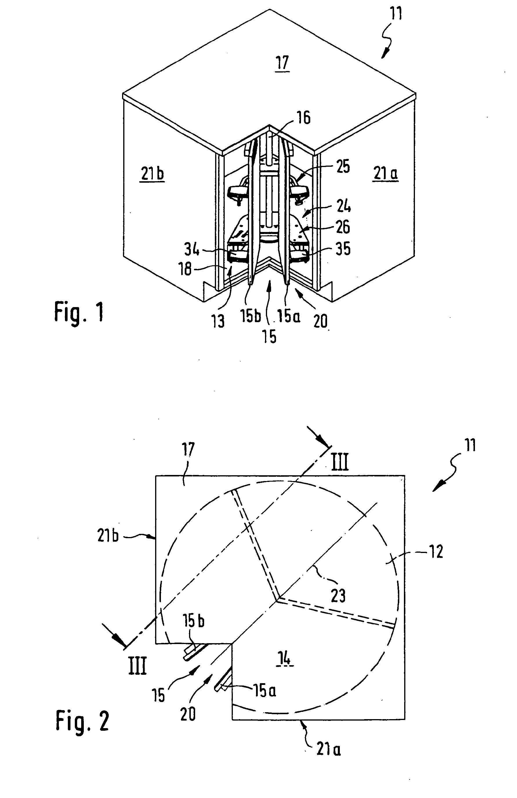 {Kücheneckschrank
5} Patent EP1703058A2 - Beschlag für einen Eckschrank, insbesondere ... | {Kücheneckschrank
5}