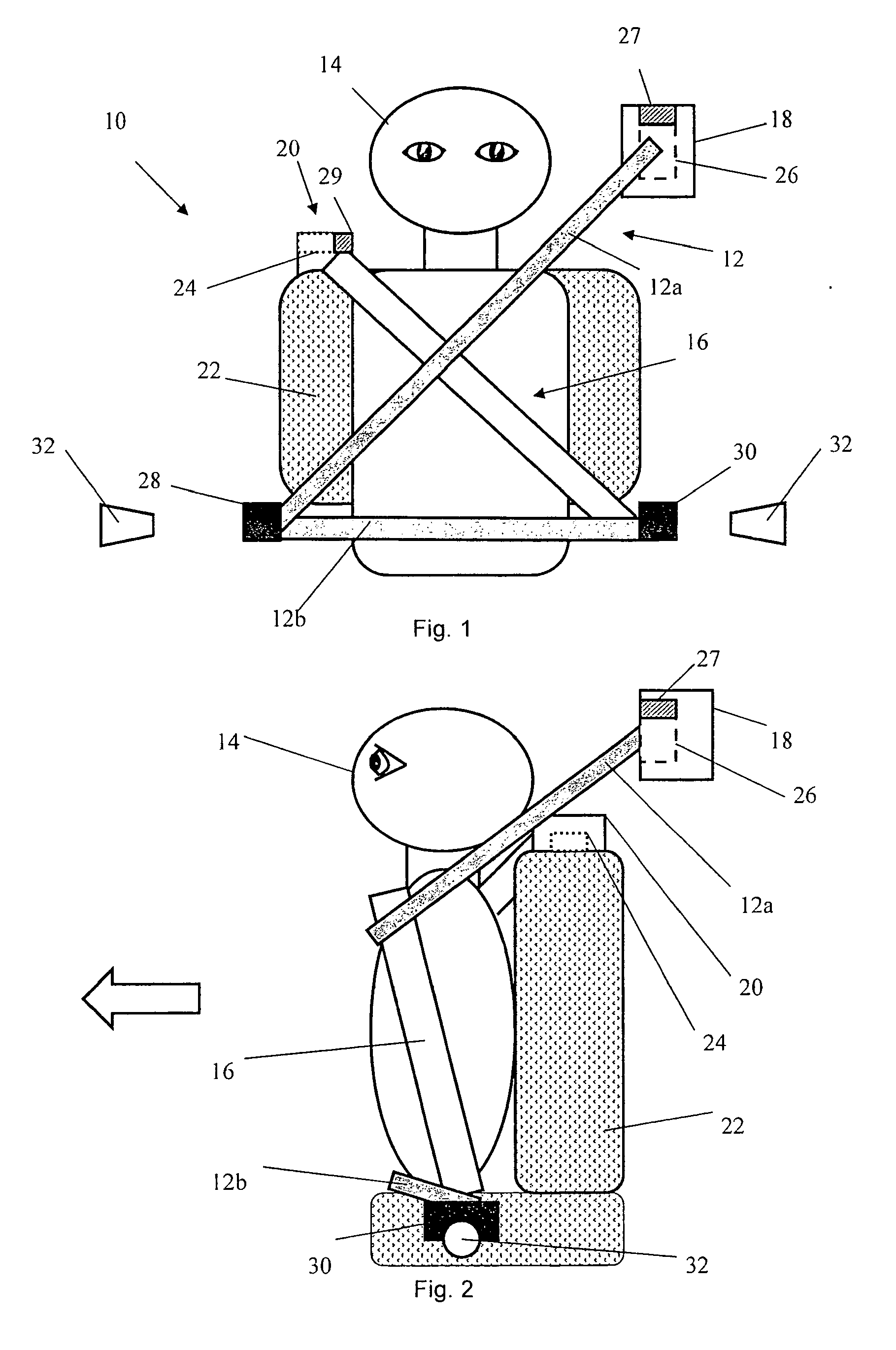 Patent EP2108550B1 - Seat belt system and vehicle - Google Patents