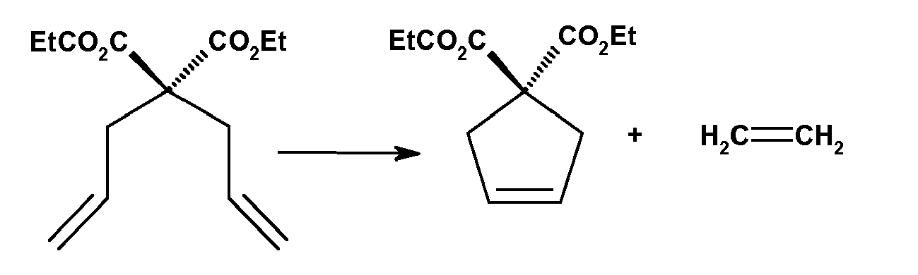 diethyl diallylmalonate ring closing metathesis diethyl diallylmalonate ring closing metathesis