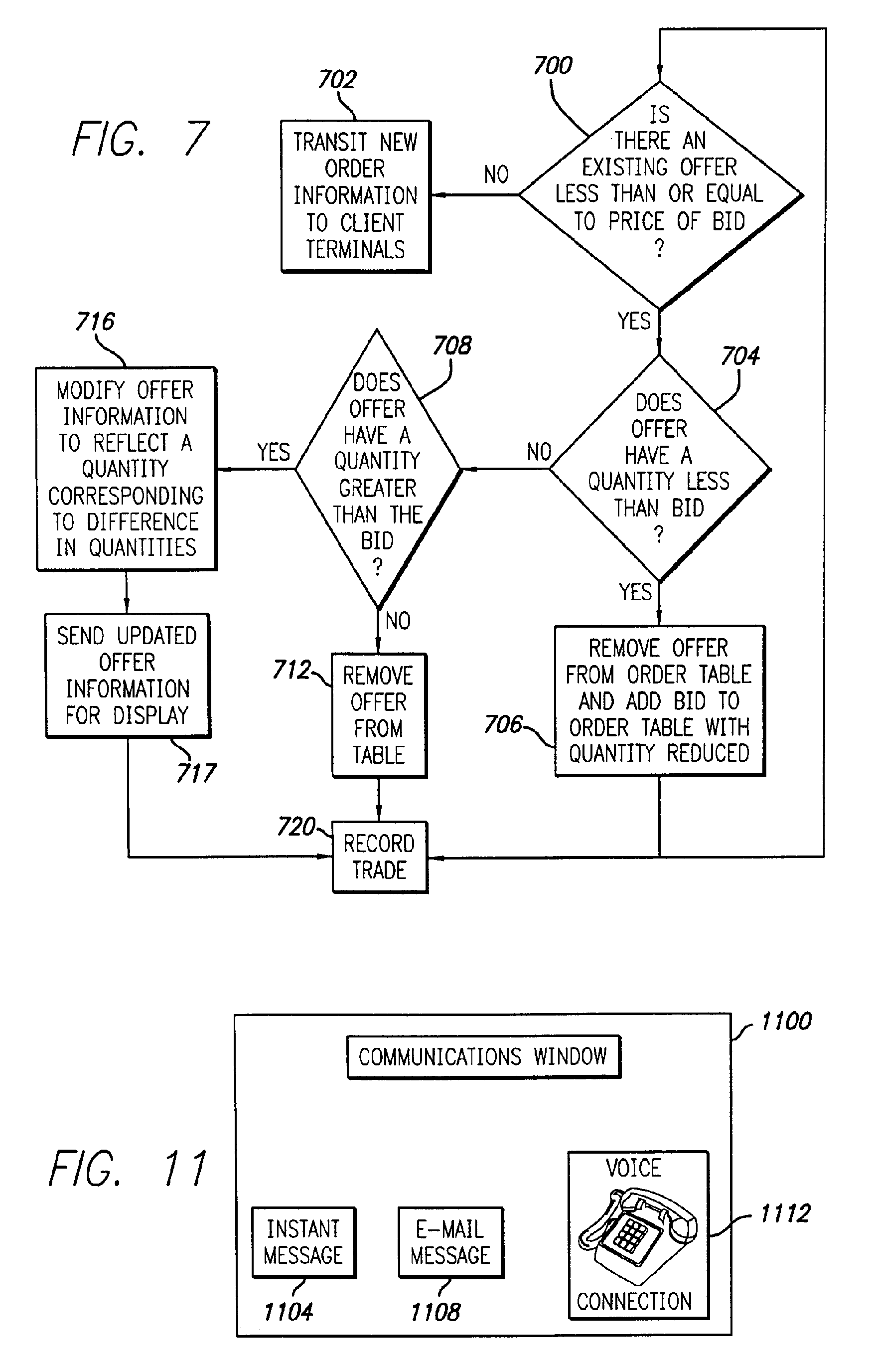 Trading system user interface