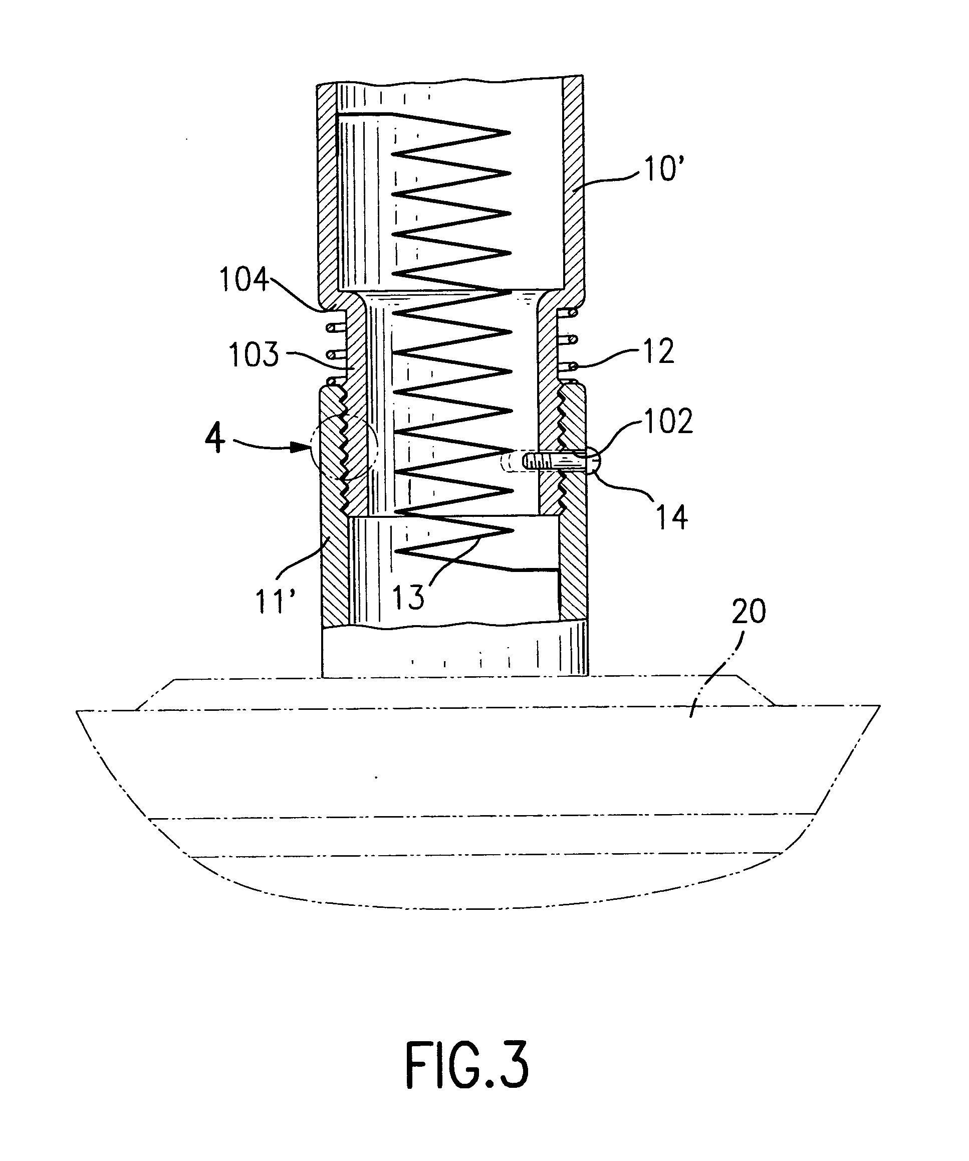 Patent Us20050006833 Vibration Isolator For A Ceiling Fan Patent Drawing