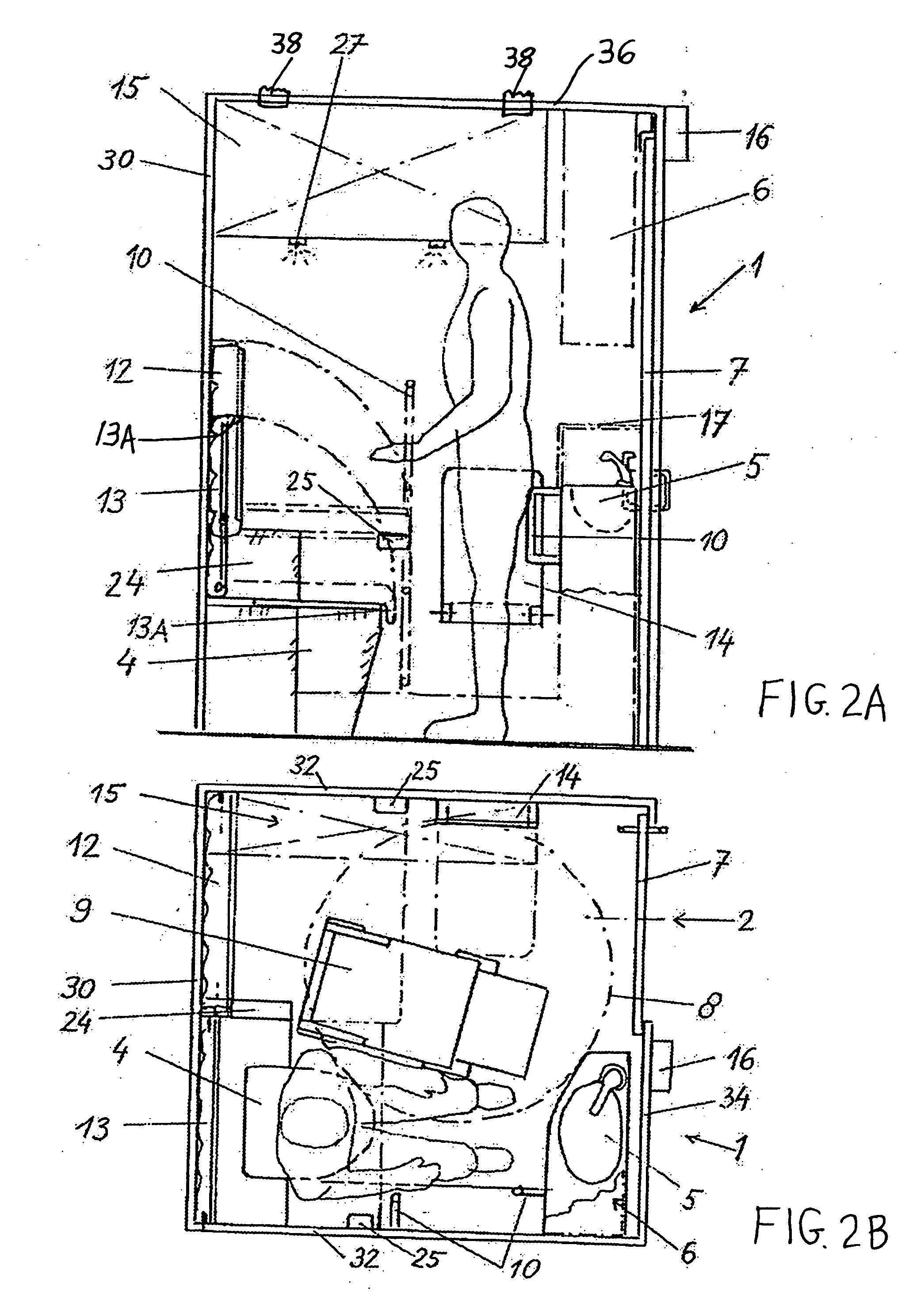 Handicap Bathroom Airplane patent us20050103935 - multipurpose passenger compartment in a Handicap Bathroom Airplane patent us20050103935 - multipurpose passenger compartment in a