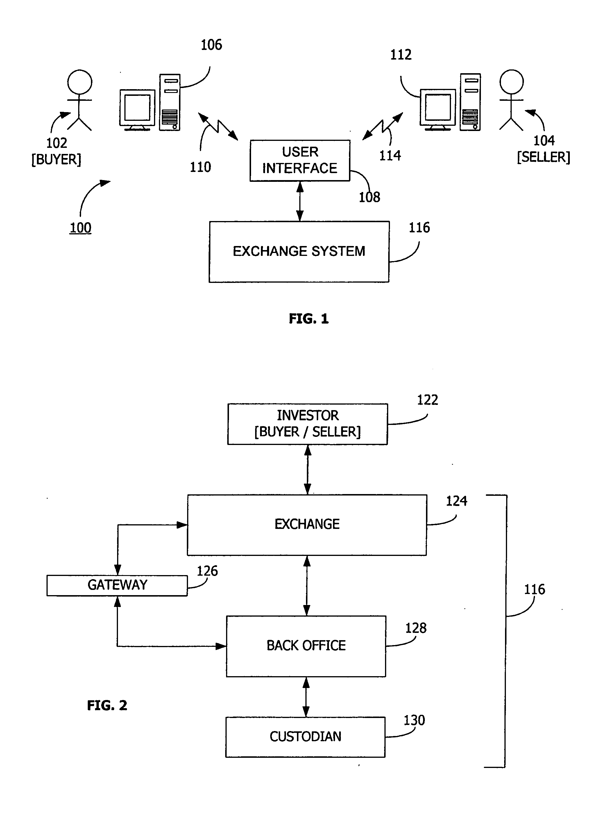 Electronic trading and settlement systems