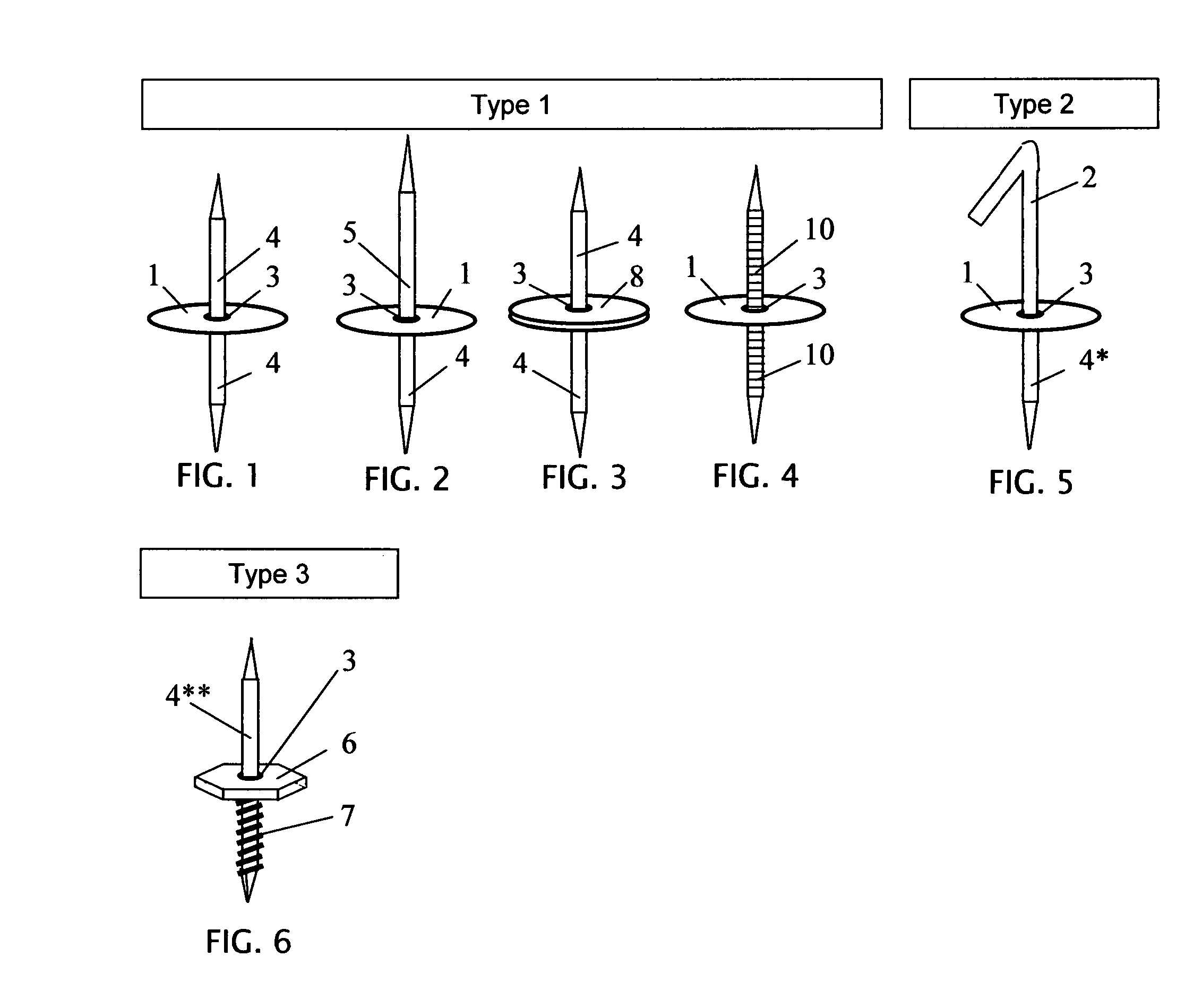 Patent Us20070267555 Handy Pins Craft Tacks Double Patent Drawing