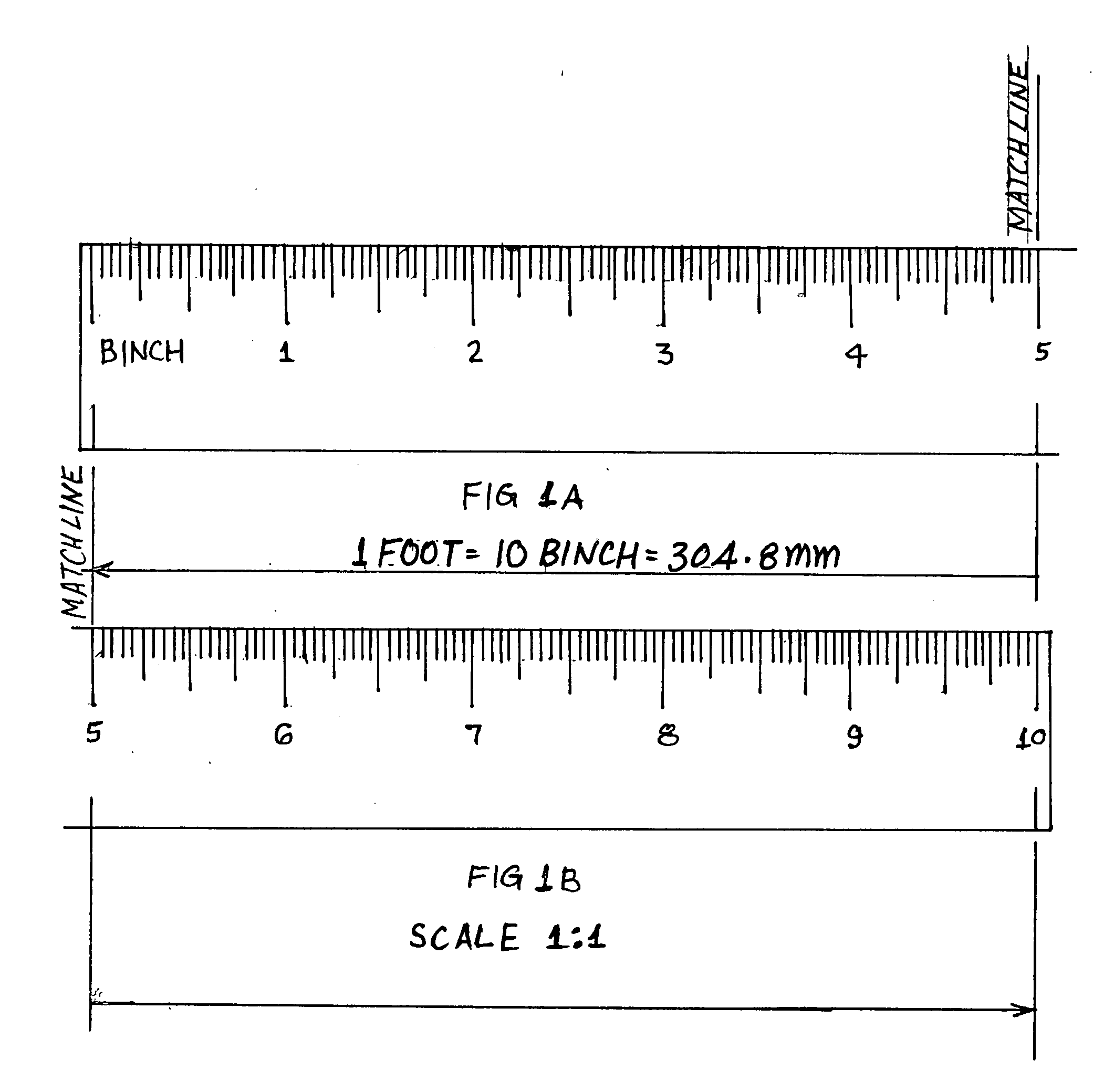 worksheet Tape Measure Fractions patent us20080148584 fraction less foot ruler measures in drawing