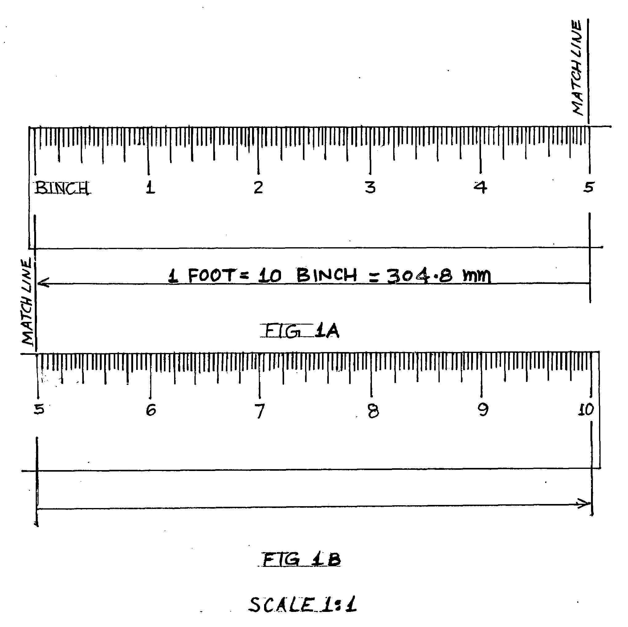 worksheet Measuring Tape Fractions patent us20080148584 fraction less foot ruler measures in drawing