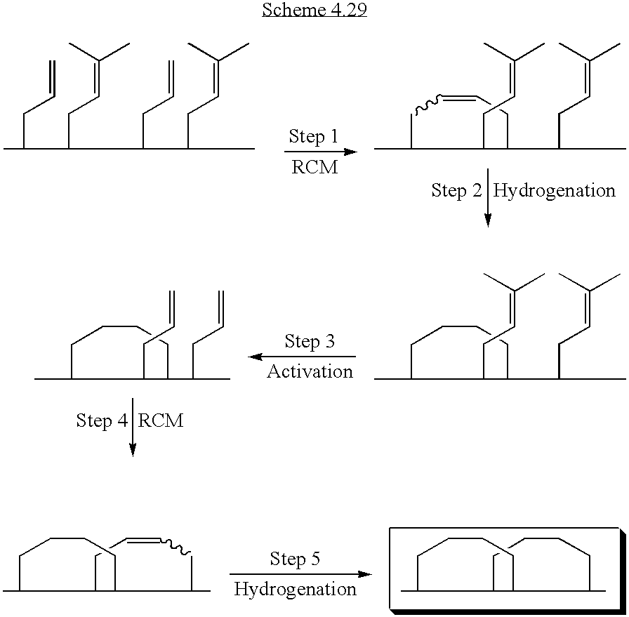 Trisubstituted olefin metathesis