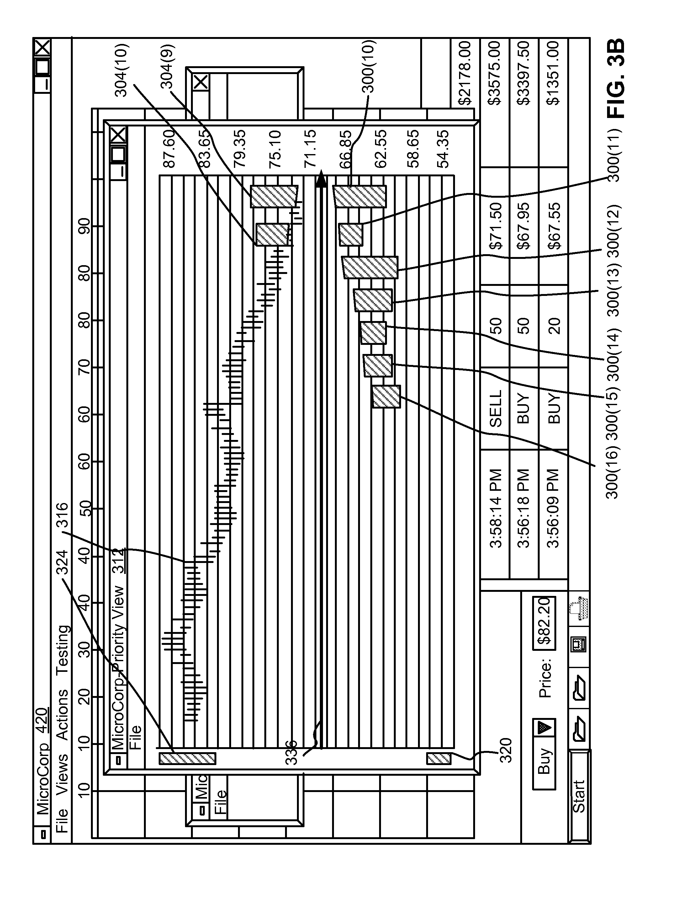 Trading system user interface
