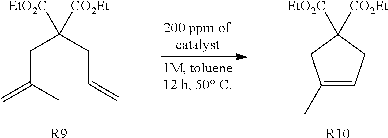 diethyl diallylmalonate ring closing metathesis Ring-closing metathesis a kinetic study of the rcm of diethyl diallylmalonate using a ru-methylidene describes two possible mechanisms for olefin metathesis. diethyl diallylmalonate ring closing metathesis Ring-closing metathesis a kinetic study of the rcm of diethyl diallylmalonate using a ru-methylidene describes two possible mechanisms for olefin metathesis.