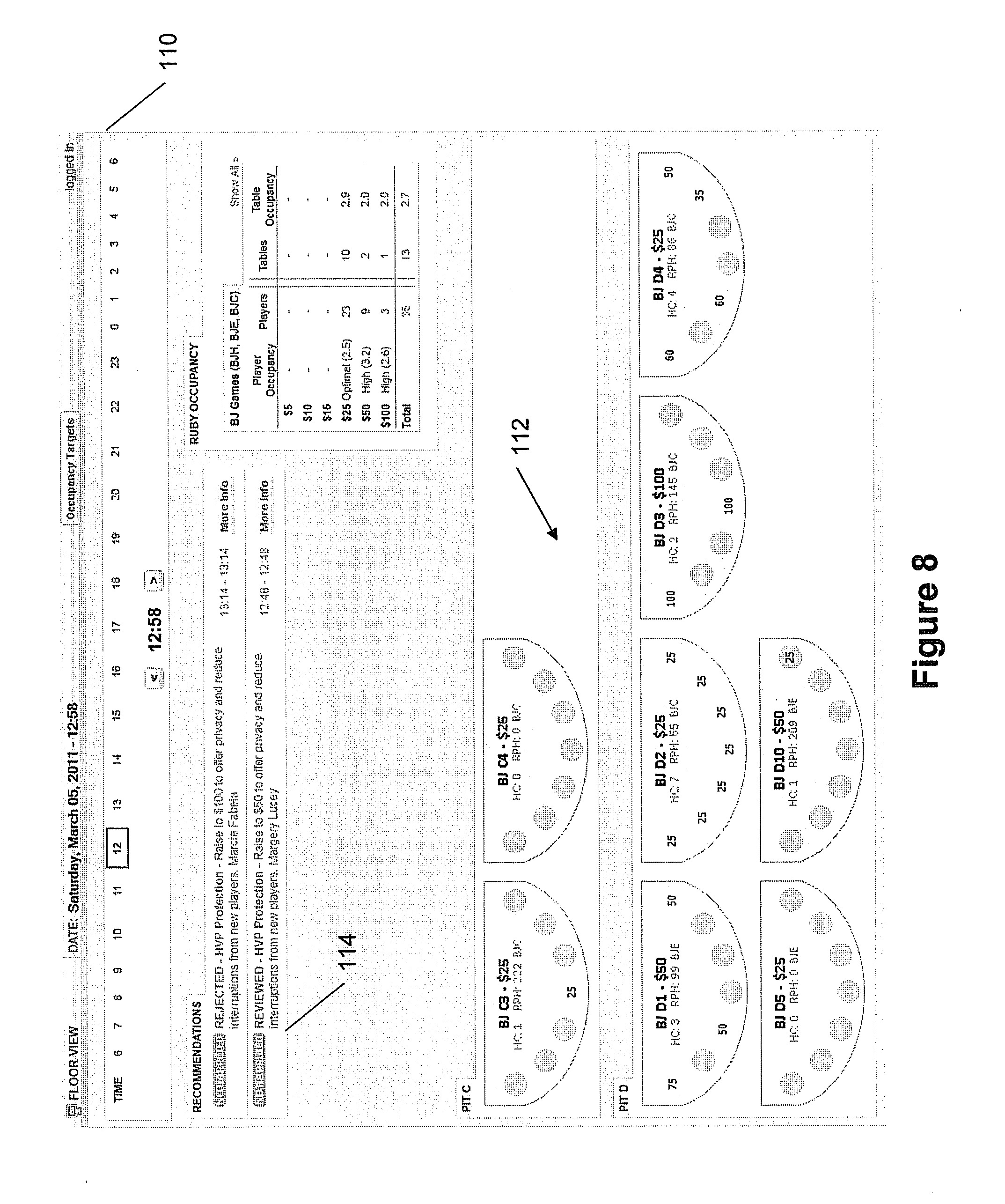Patent US20120329537 - System and Method for Processing Casino
