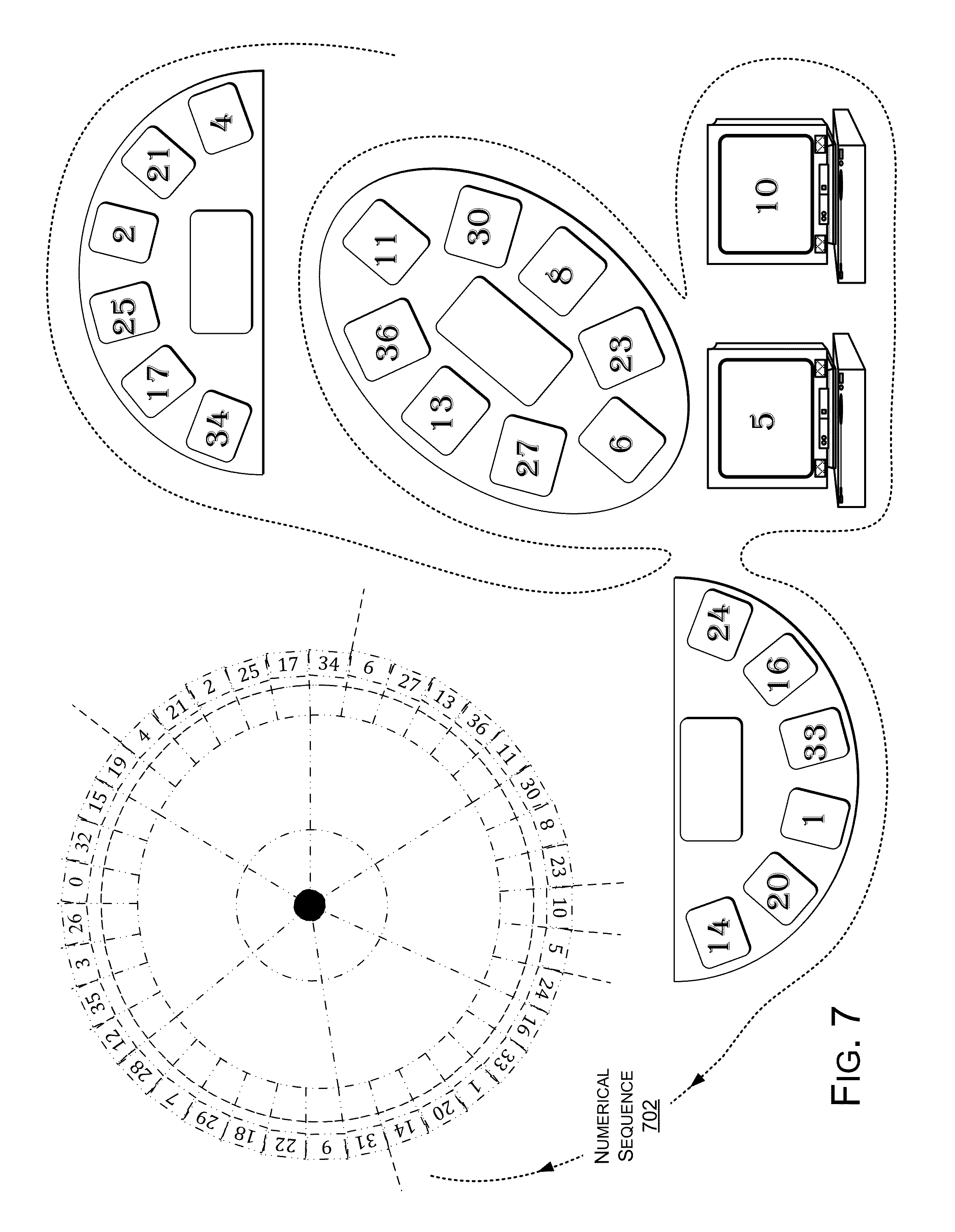 Repeating single streets roulette system