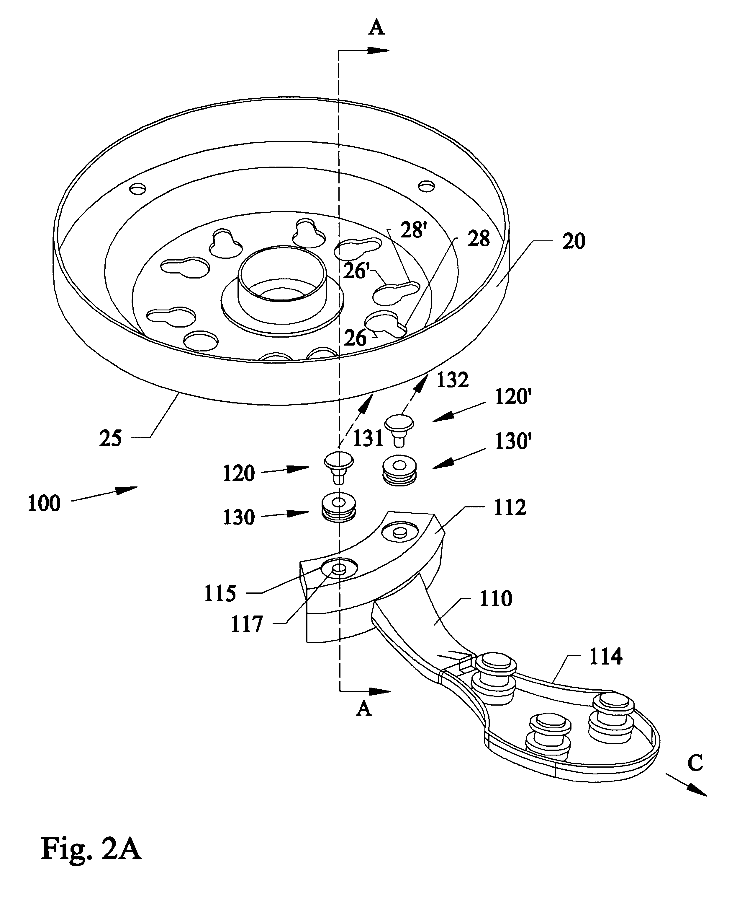 Patent Us6352411 Quick Install Blade Arms For Ceiling Fans Patent Drawing