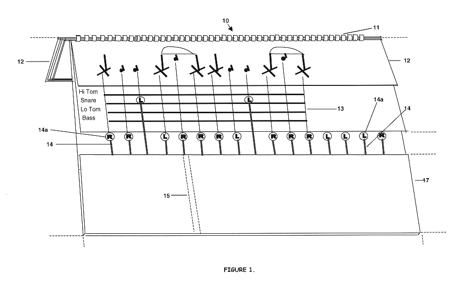 Ride Pattern Jazz Definition | patent us6414230 jazz drumming ride pattern flip chart Ride Pattern Jazz Definition | patent us6414230 jazz drumming ride pattern flip chart