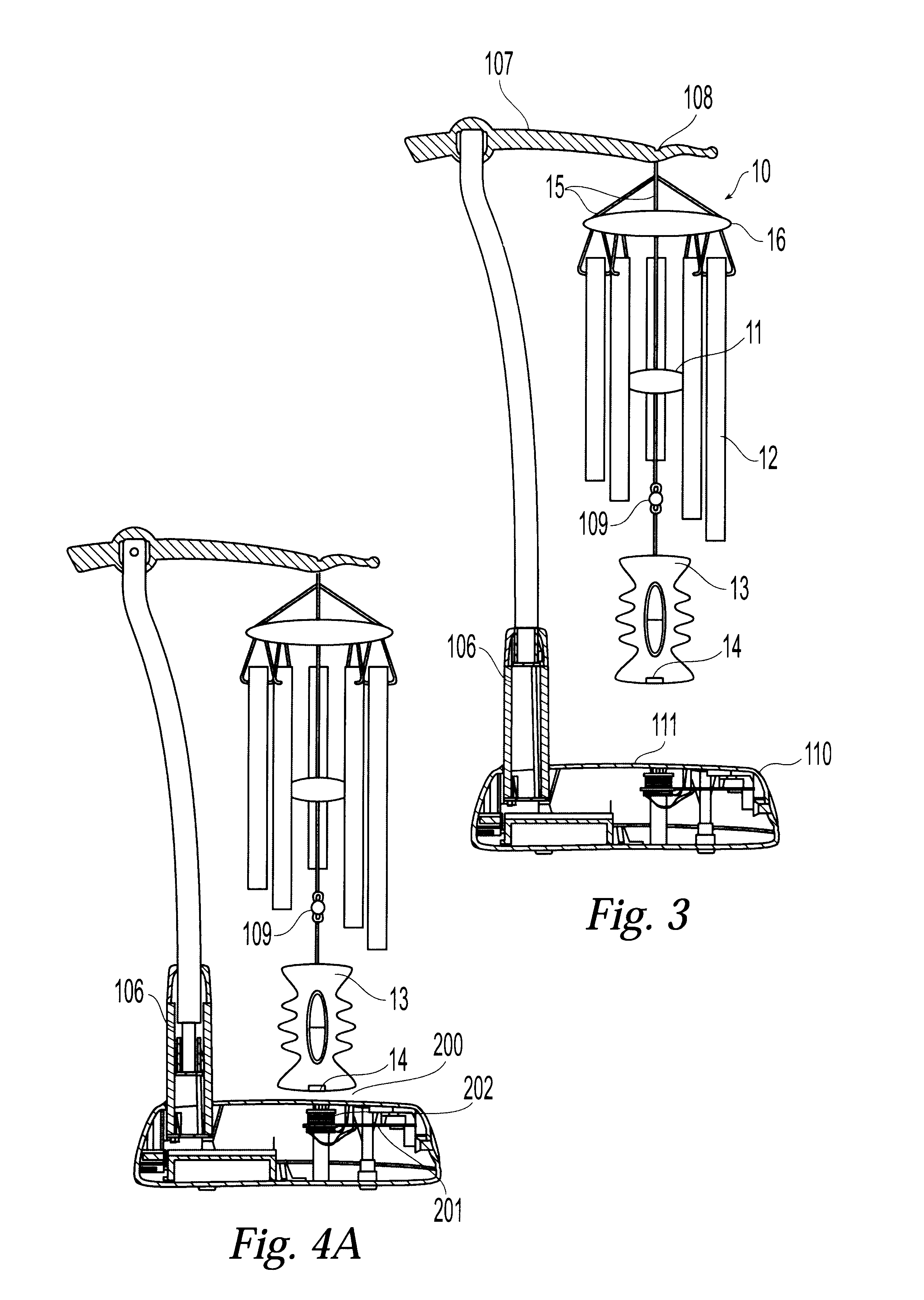 Patent Us6559367 Electronic Windchime Device Google Patents Patent Drawing