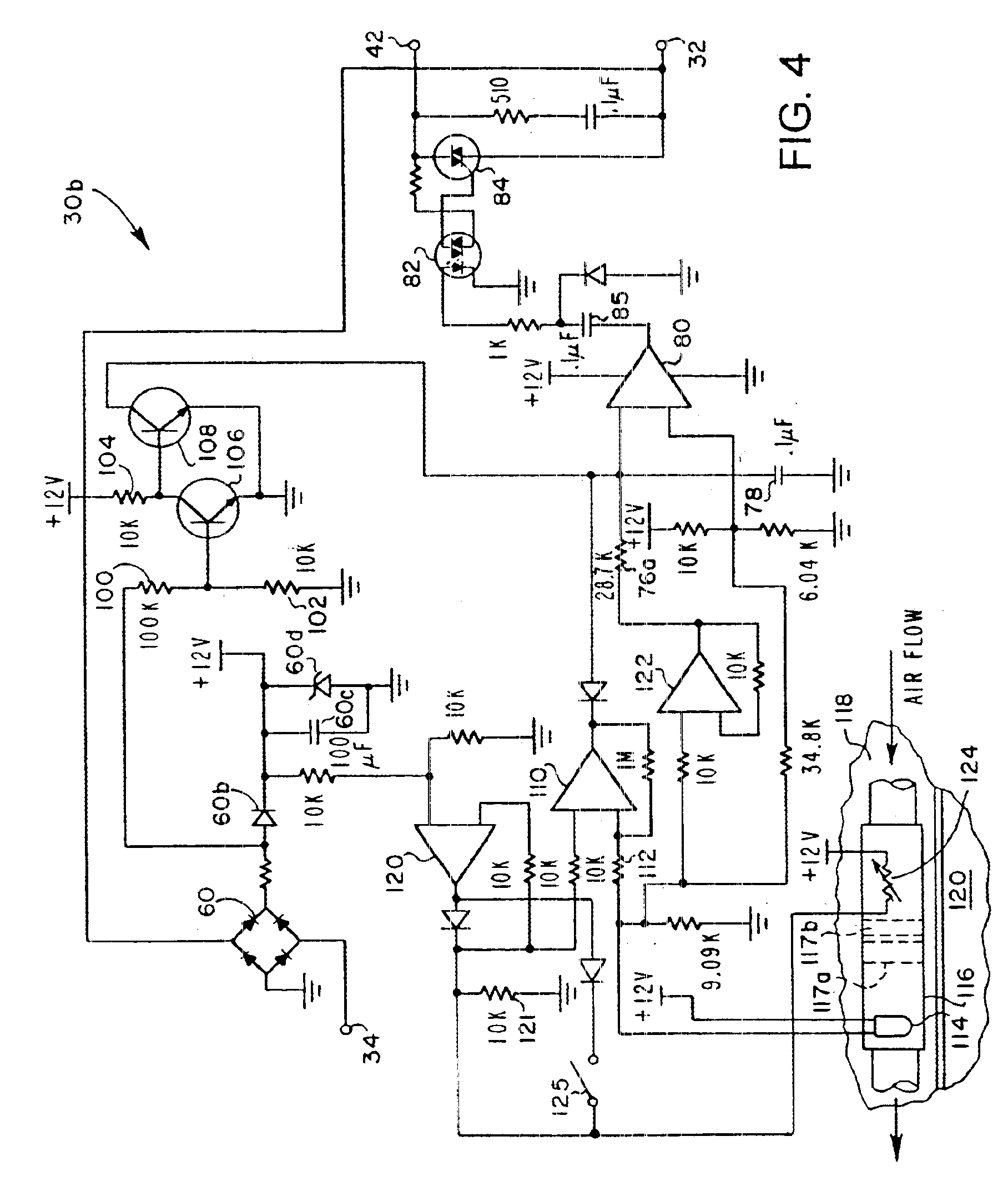 patent us6684944 variable speed fan motor control for forced air US06684944 20040203 D00004 patent us6684944 variable speed fan motor control for forced air,Electric Standing Fan Motor Wiring Diagram