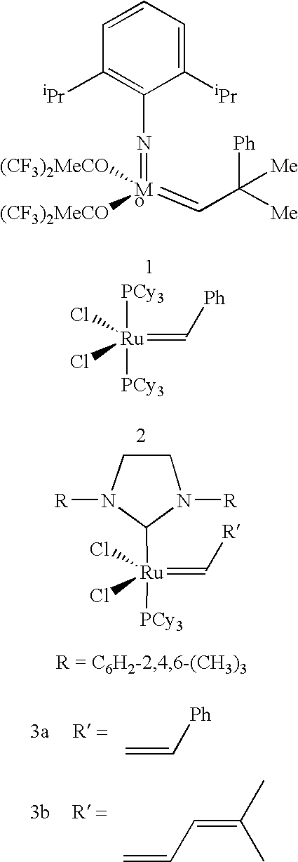 Trisubstituted olefin metathesis