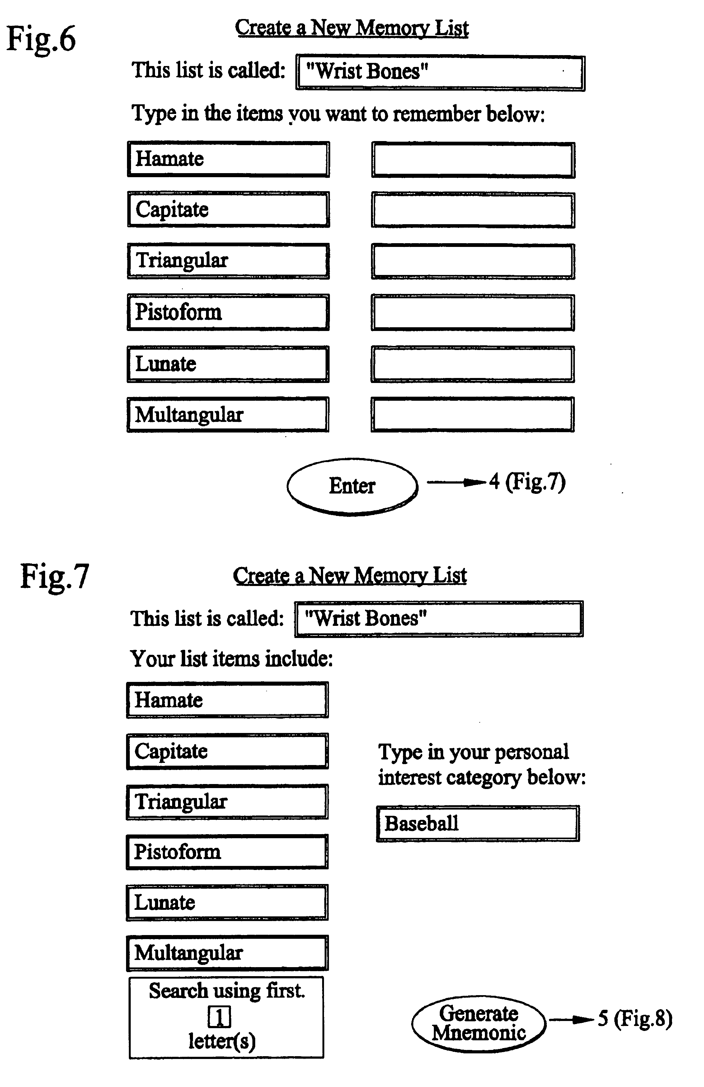 Worksheet Make A Mnemonic With These Letters patent us6863535 personal mnemonic generator google patents drawing