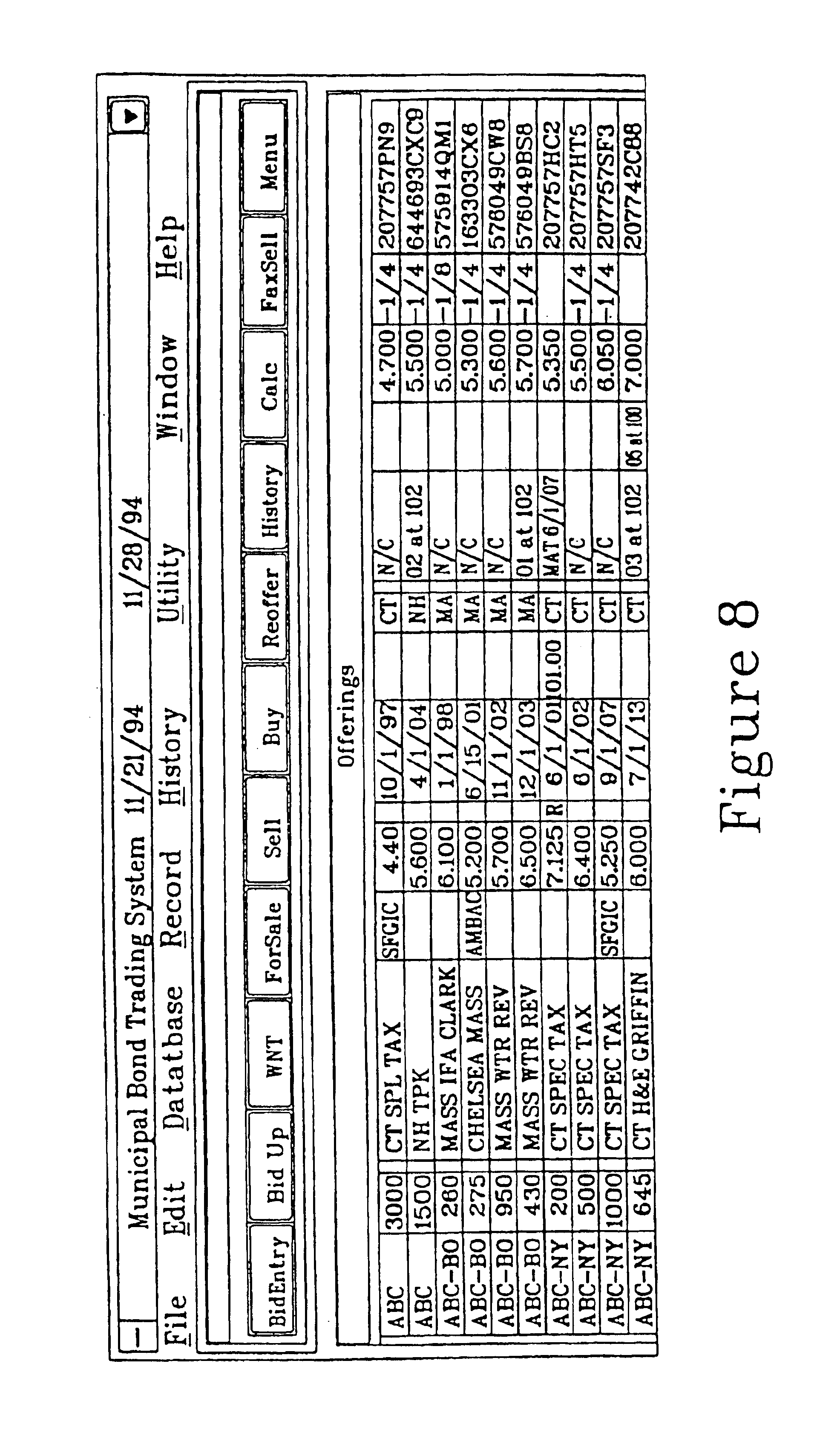 Debt securities trading system (dex)