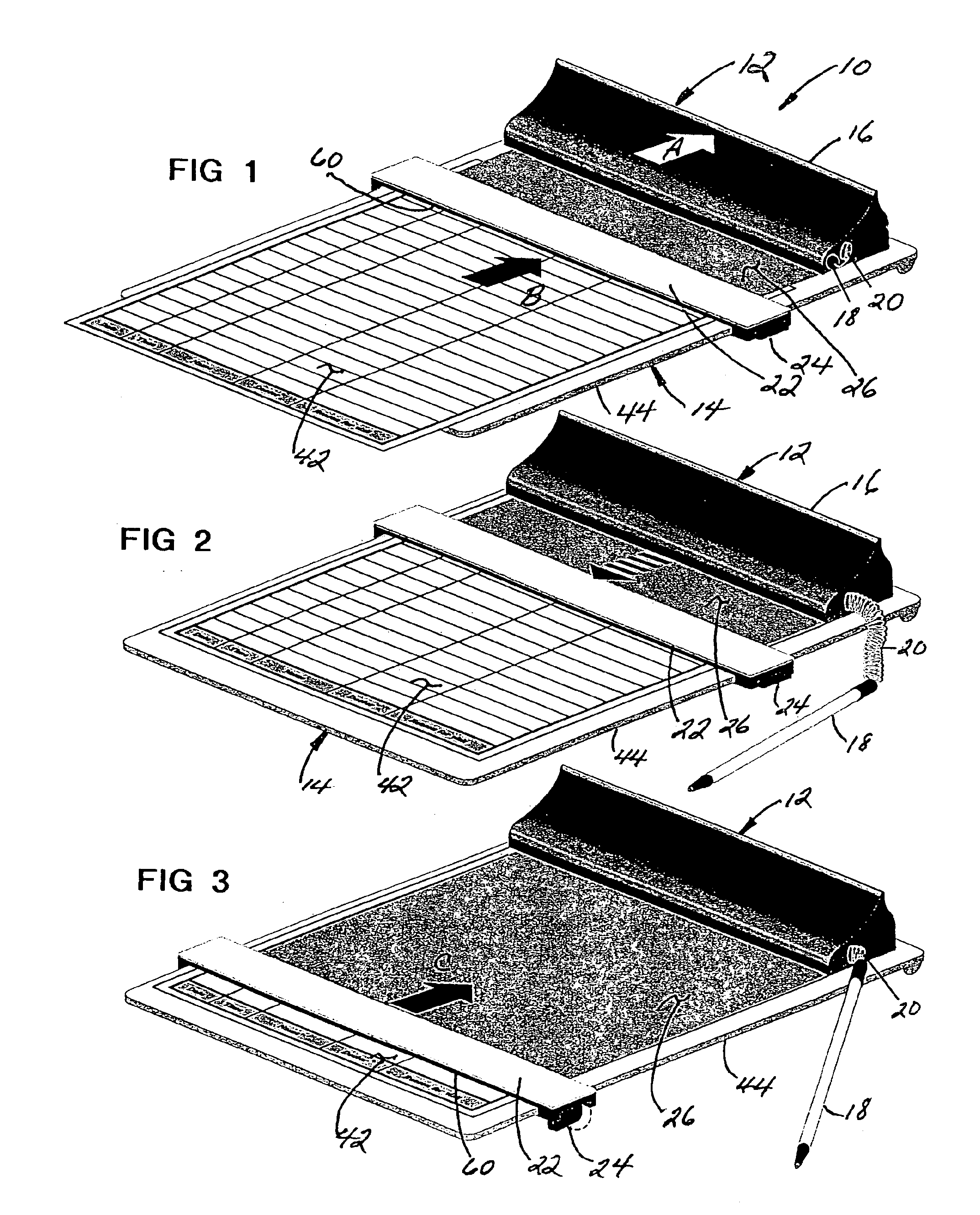 patent us6905104 patient or visitor sign in device privacy sign in clipboards