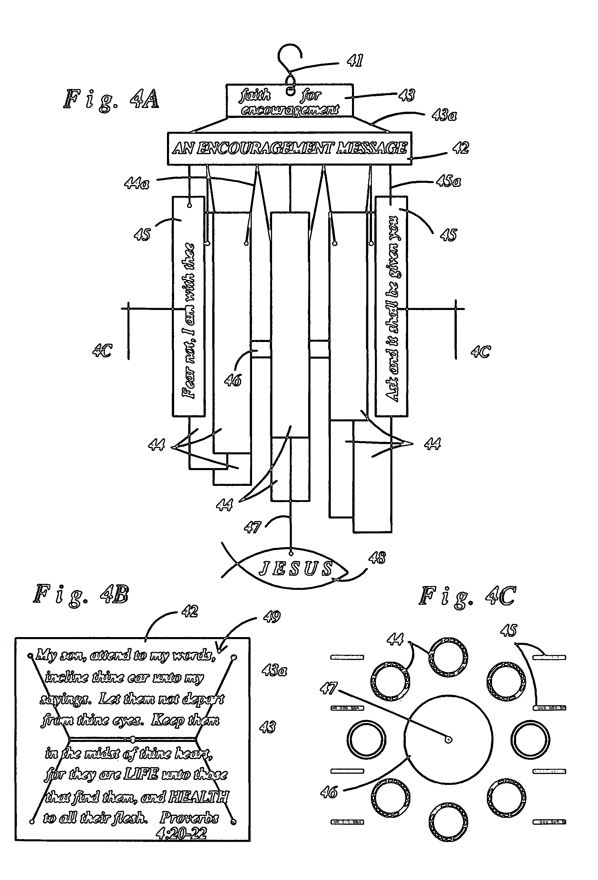 Patent Us7485788 Combination Chimes And Faith Building Message Patent Drawing