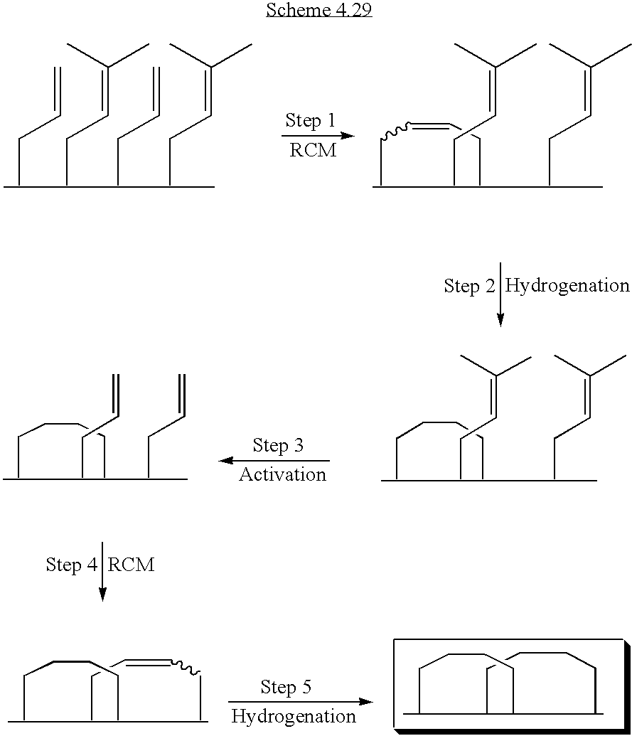 Trisubstituted olefin metathesis