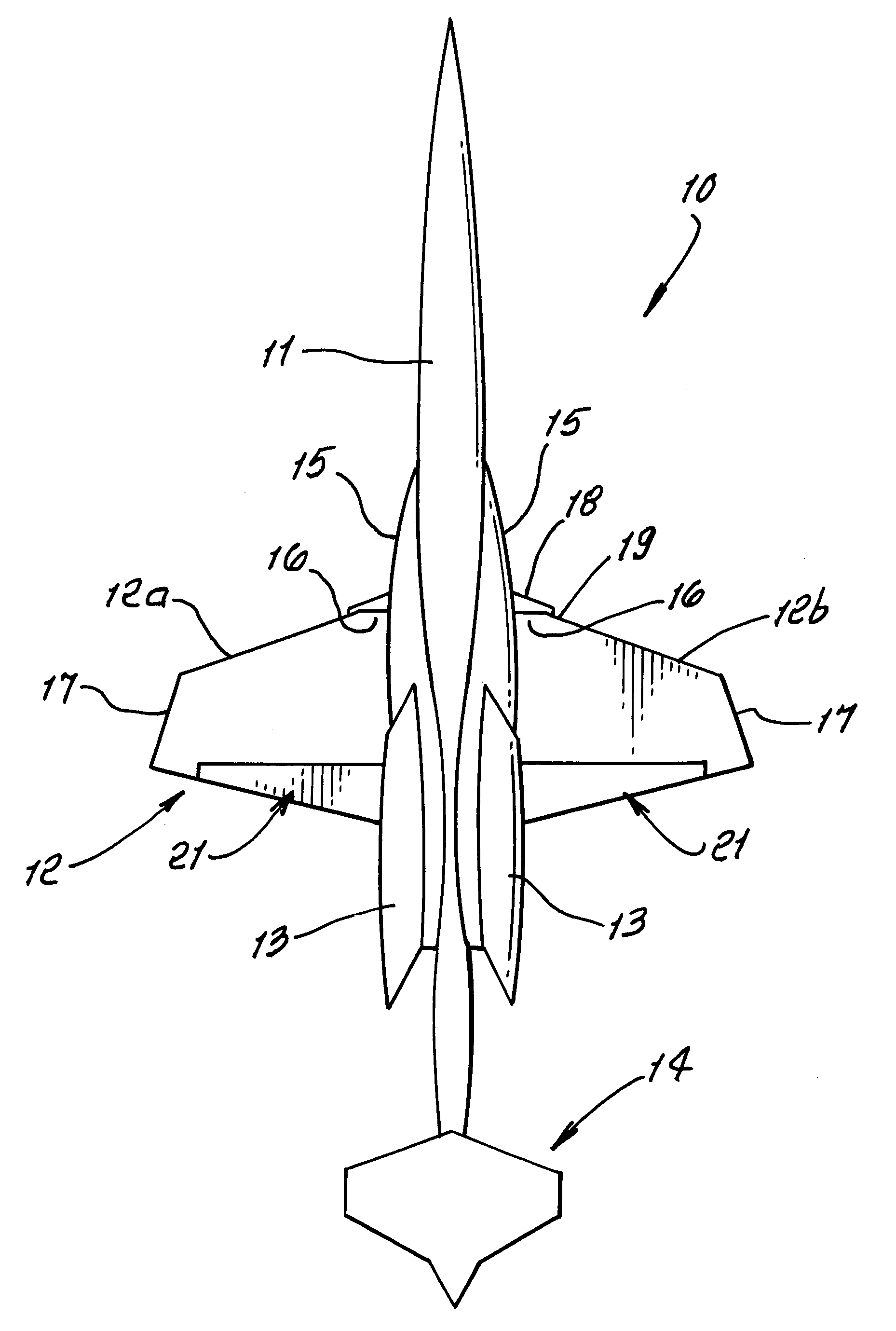 Patent US7946535 Highly efficient supersonic laminar flow wing Google Patents Patent US7946535 Highly efficient supersonic laminar flow wing Google Patents