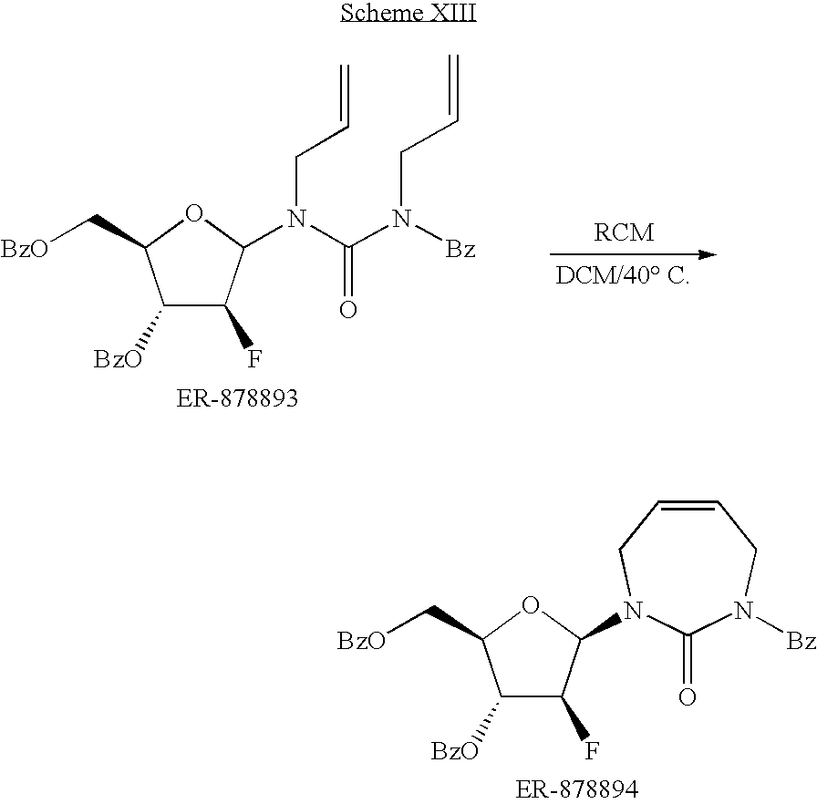 Radial metathesis