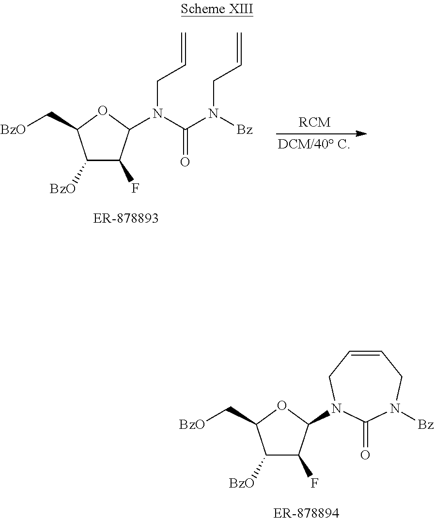 Radial metathesis