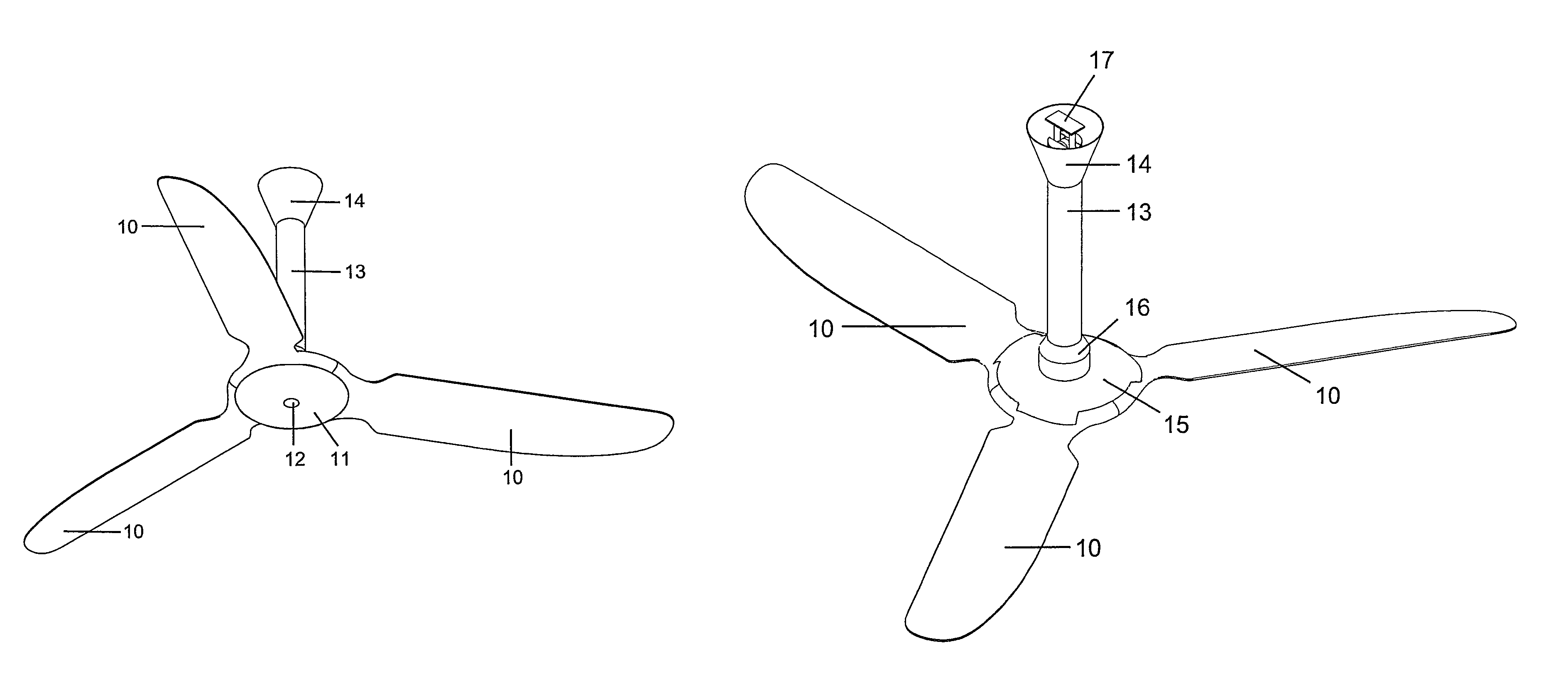 Patent Us8770949 Ceiling Fan Google Patents Patent Drawing