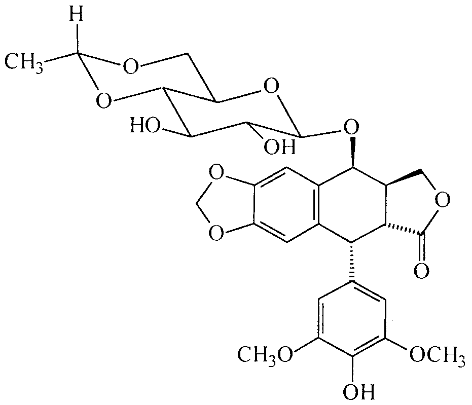 Etoposide; Demethyl Epipodophyllotoxin Ethylidine Glucoside Etoposide; Demethyl Epipodophyllotoxin Ethylidine Glucoside