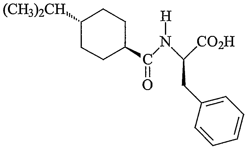 Nateglinide Dosage Forms