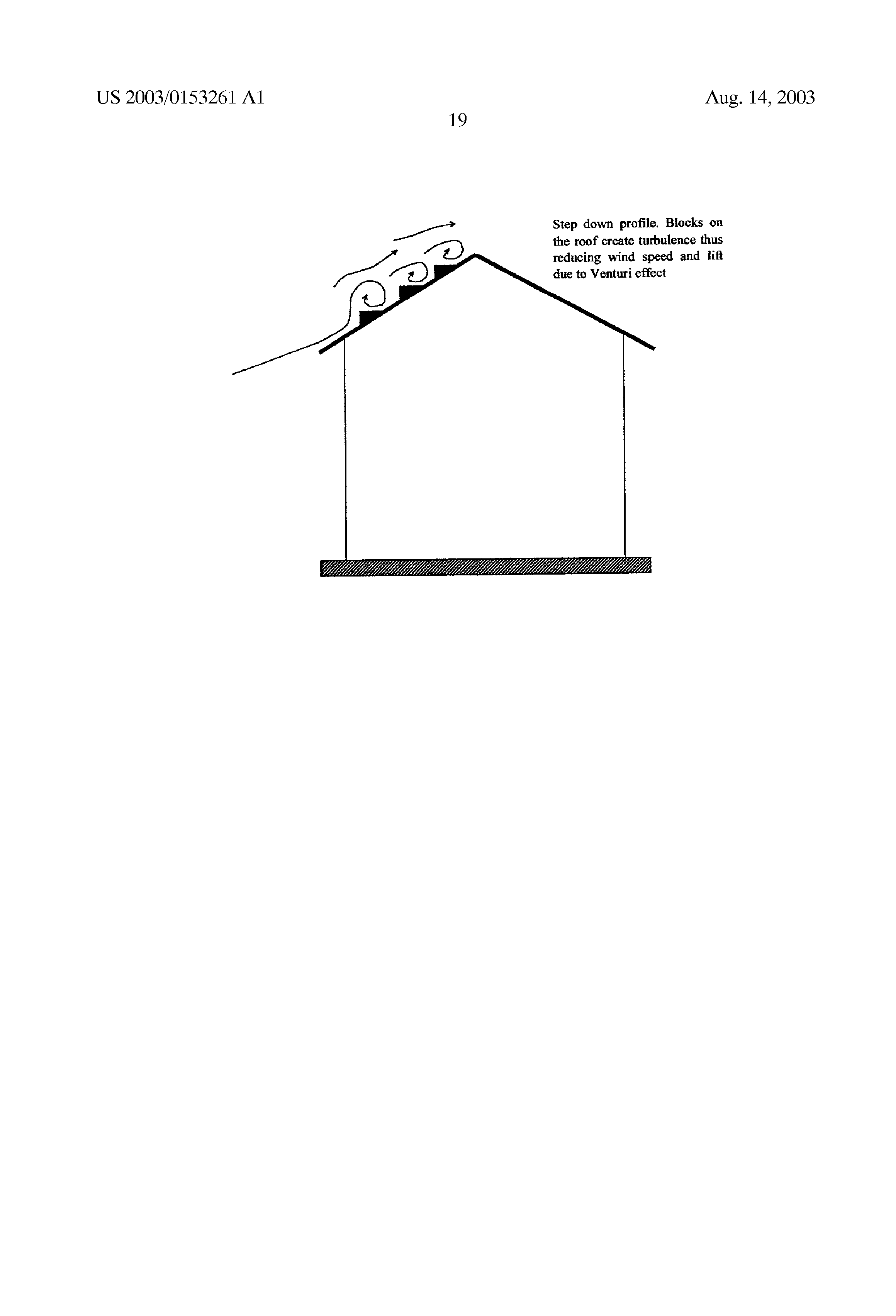 Patent Us20030153261 Roof Vent System Which Prevents Loss Patent Drawing