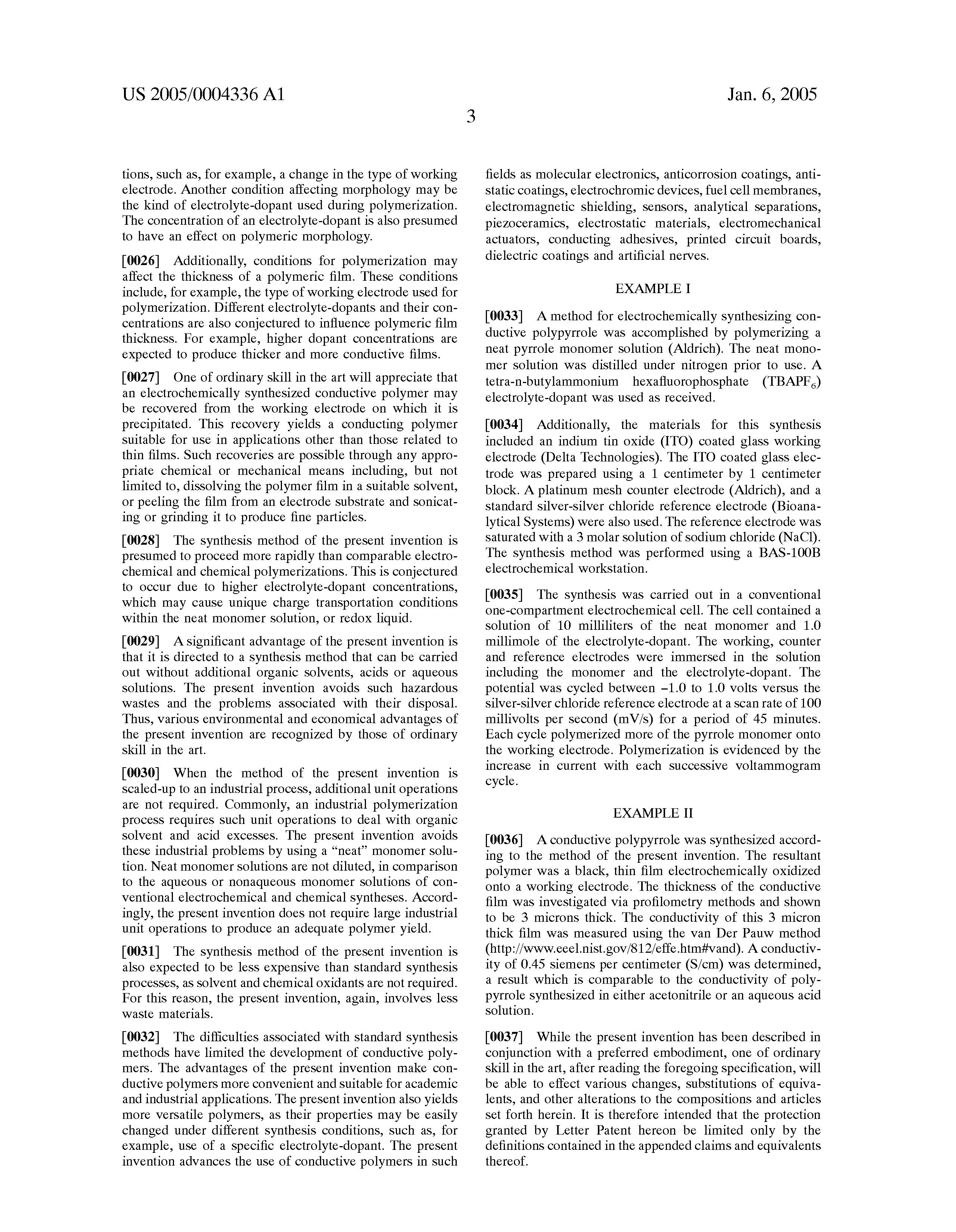Physical Properties Of Polypyrrole Physical Properties Of Polypyrrole