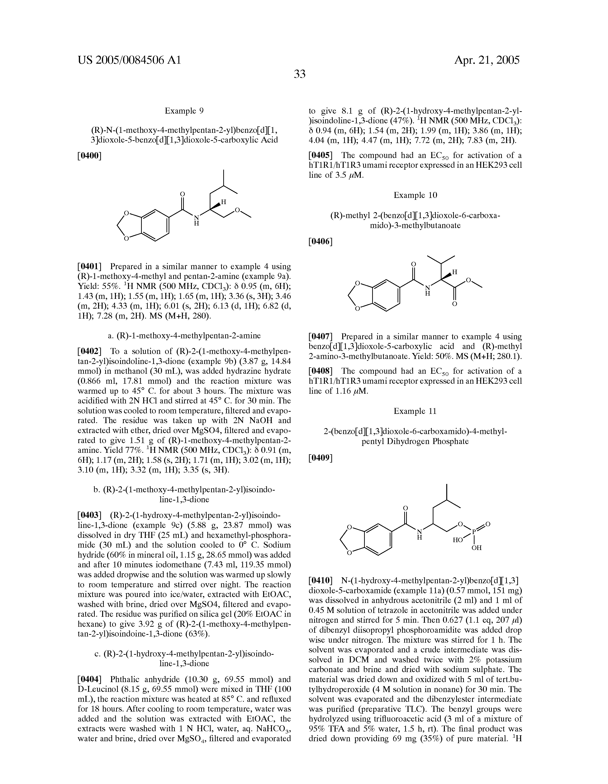 特許 us20050084506 novel flavors flavor modifiers tastants taste enhancers umami or sweet 特許 us20050084506 novel flavors flavor modifiers tastants taste enhancers umami or sweet