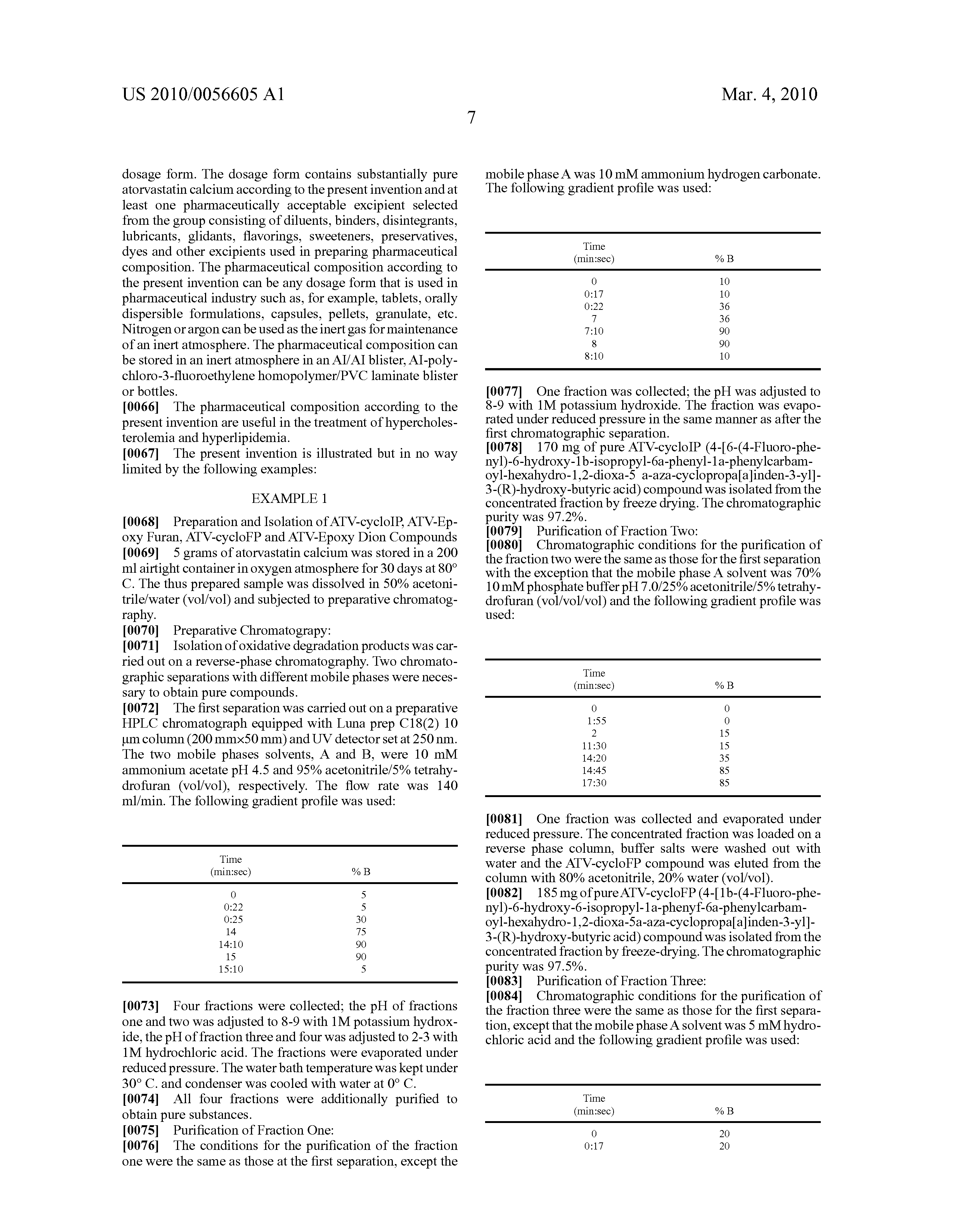 Atorvastatin Calcium Classification