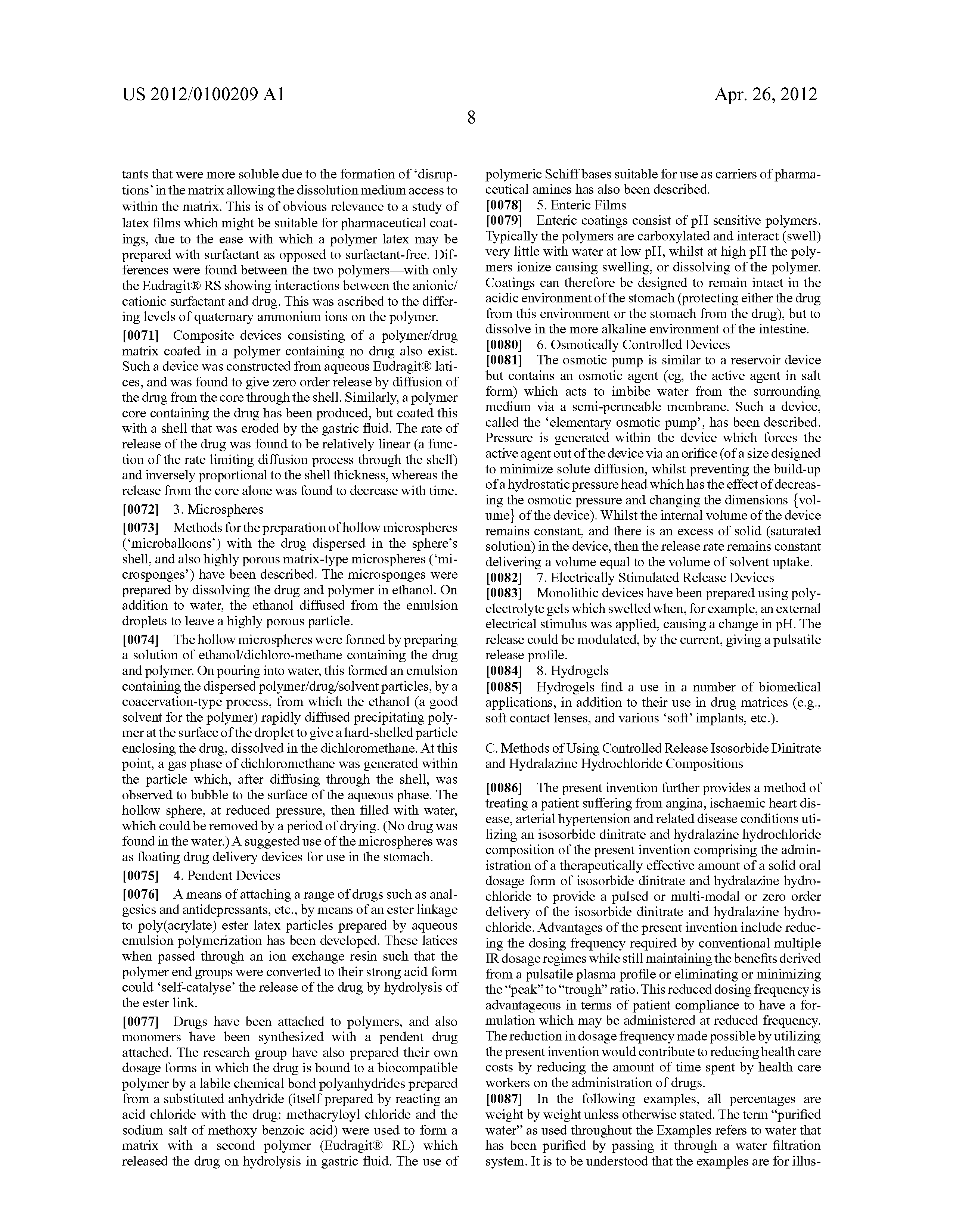 Isosorbide Dinitrate Dosing Interval