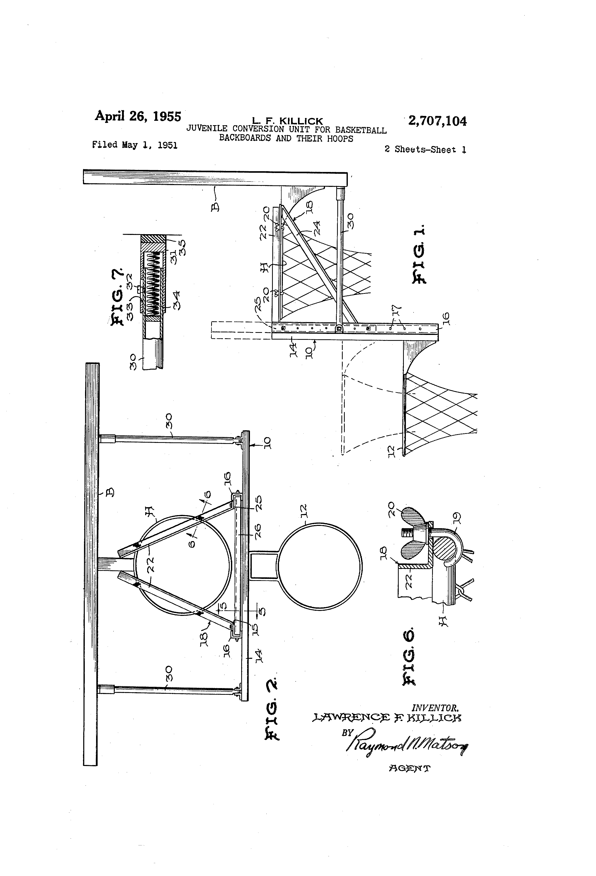 regulation basketball hoop size patent us2707104 juvenile conversion unit for basketball regulation basketball hoop size patent us2707104 juvenile conversion unit for basketball