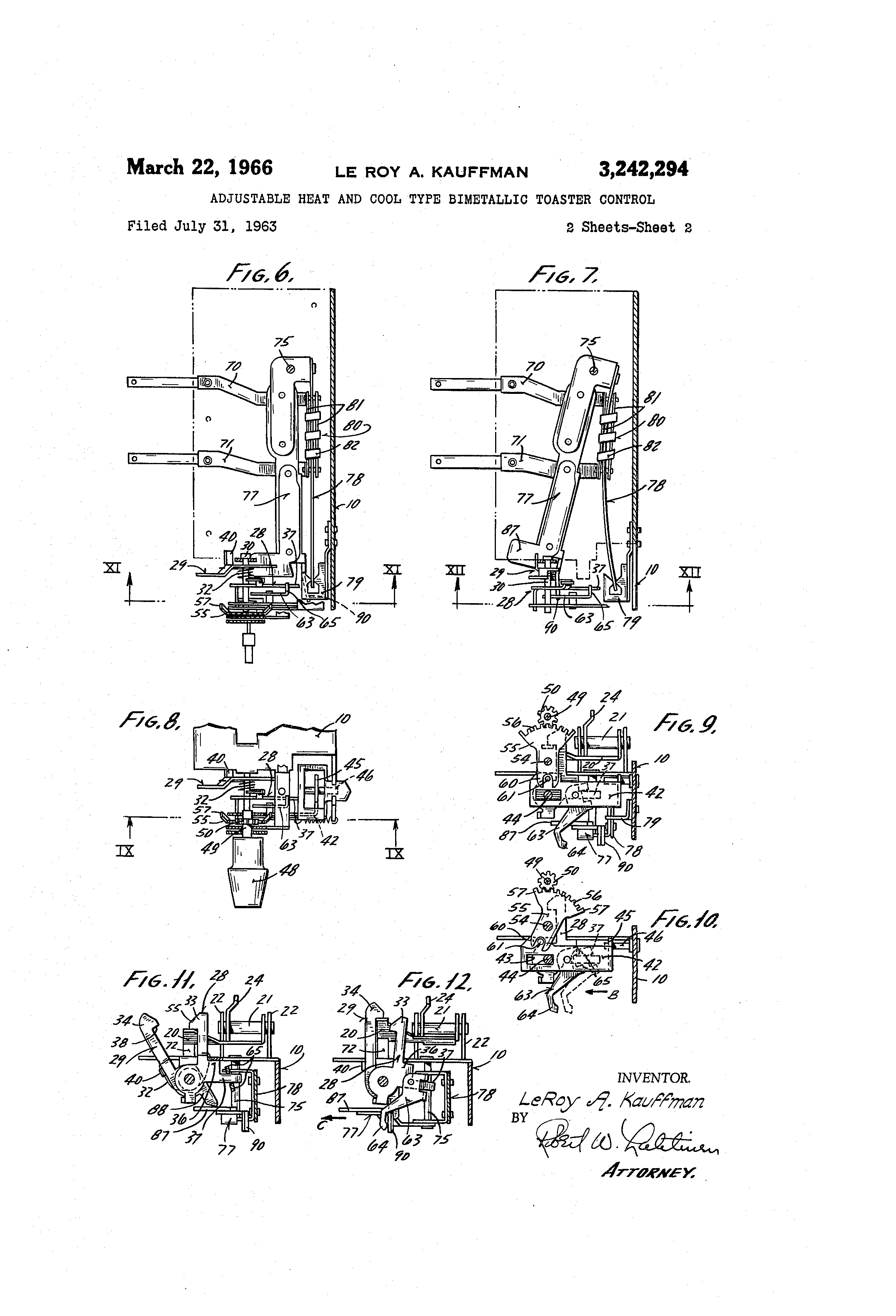 bimetalic strip toasters diagrams Bimetalic strip toasters diagrams