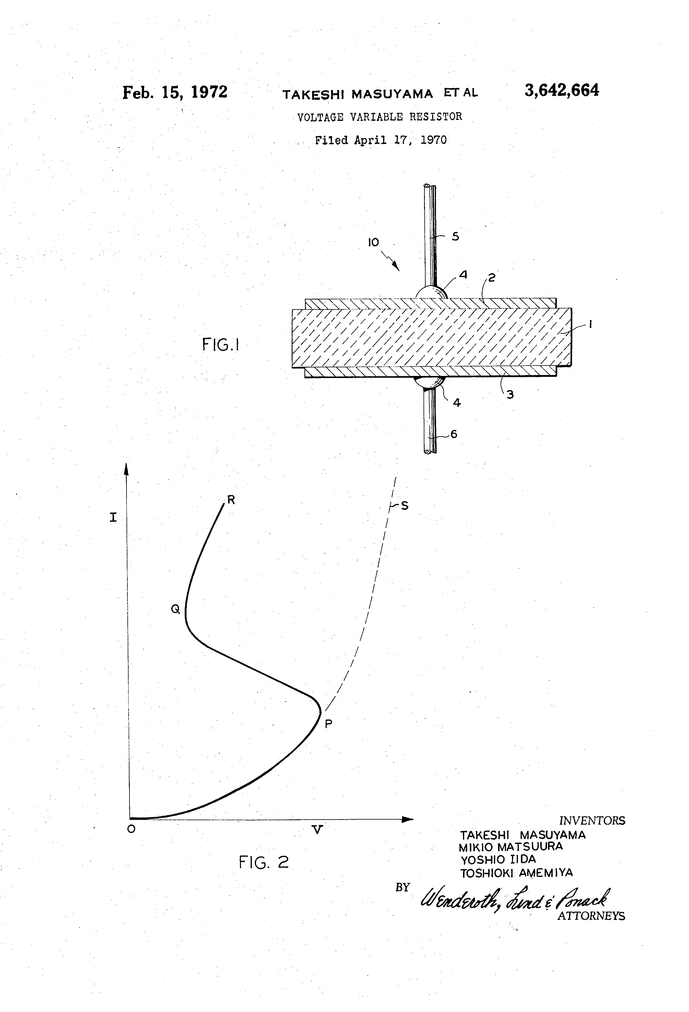 patent us3642664 voltage variable resistor google patentsNonlinear Variable Resistor Google Patents On 3 Wire Variable Resistor #2