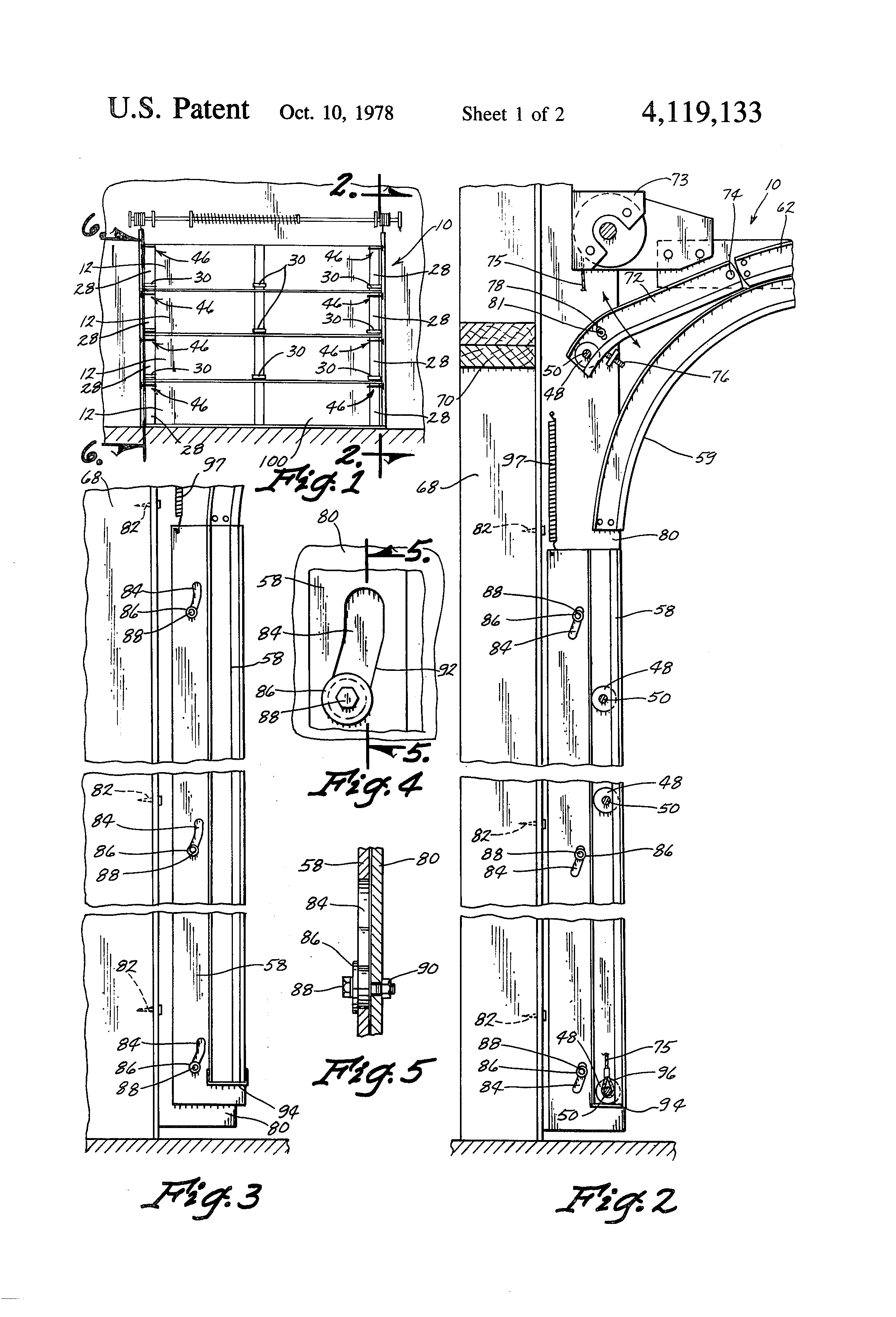 Patent US4119133 - Insulated garage door - Google Patents Patent US4119133 - Insulated garage door - Google Patents