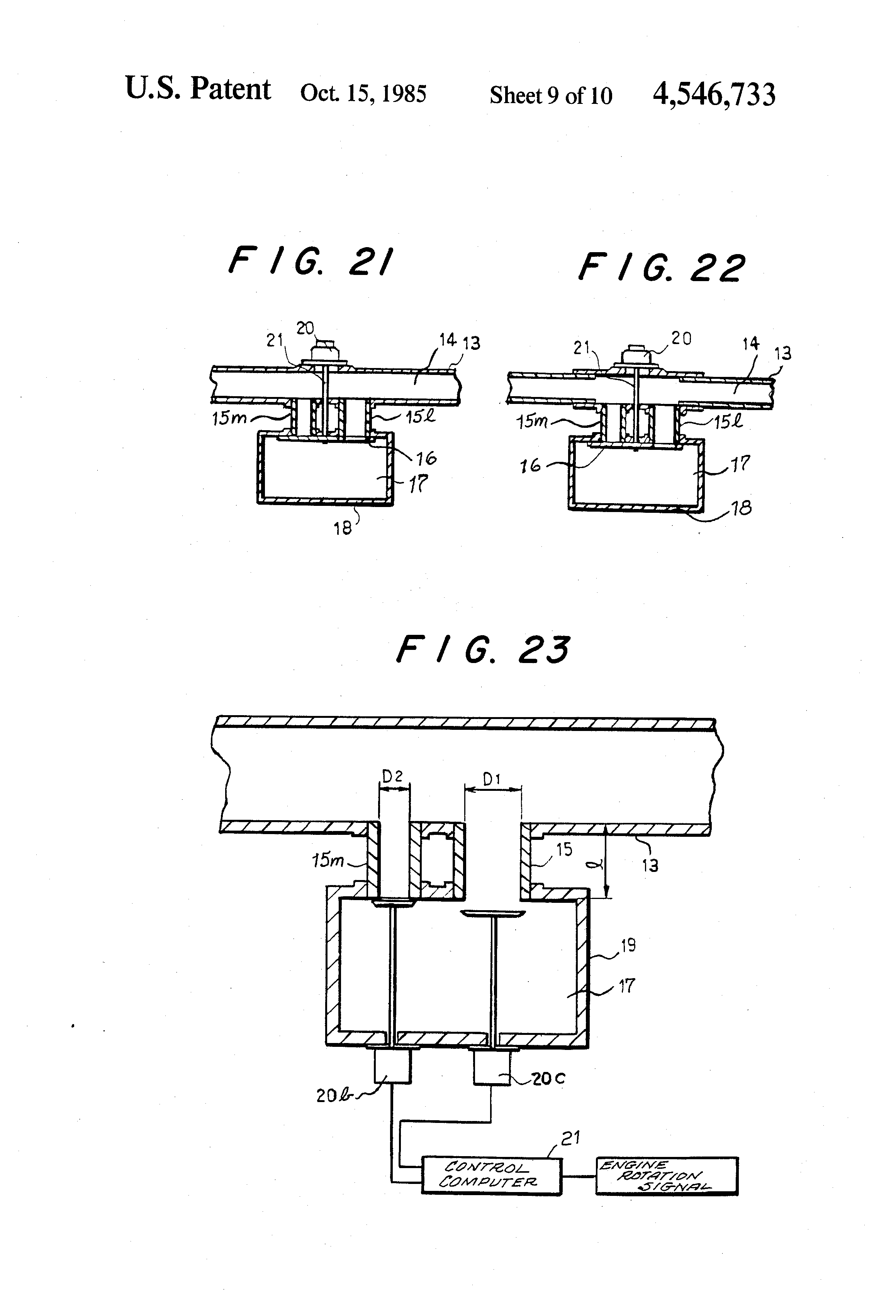 Patent Us4546733 Resonator For Internal Combustion Engines Patent Drawing
