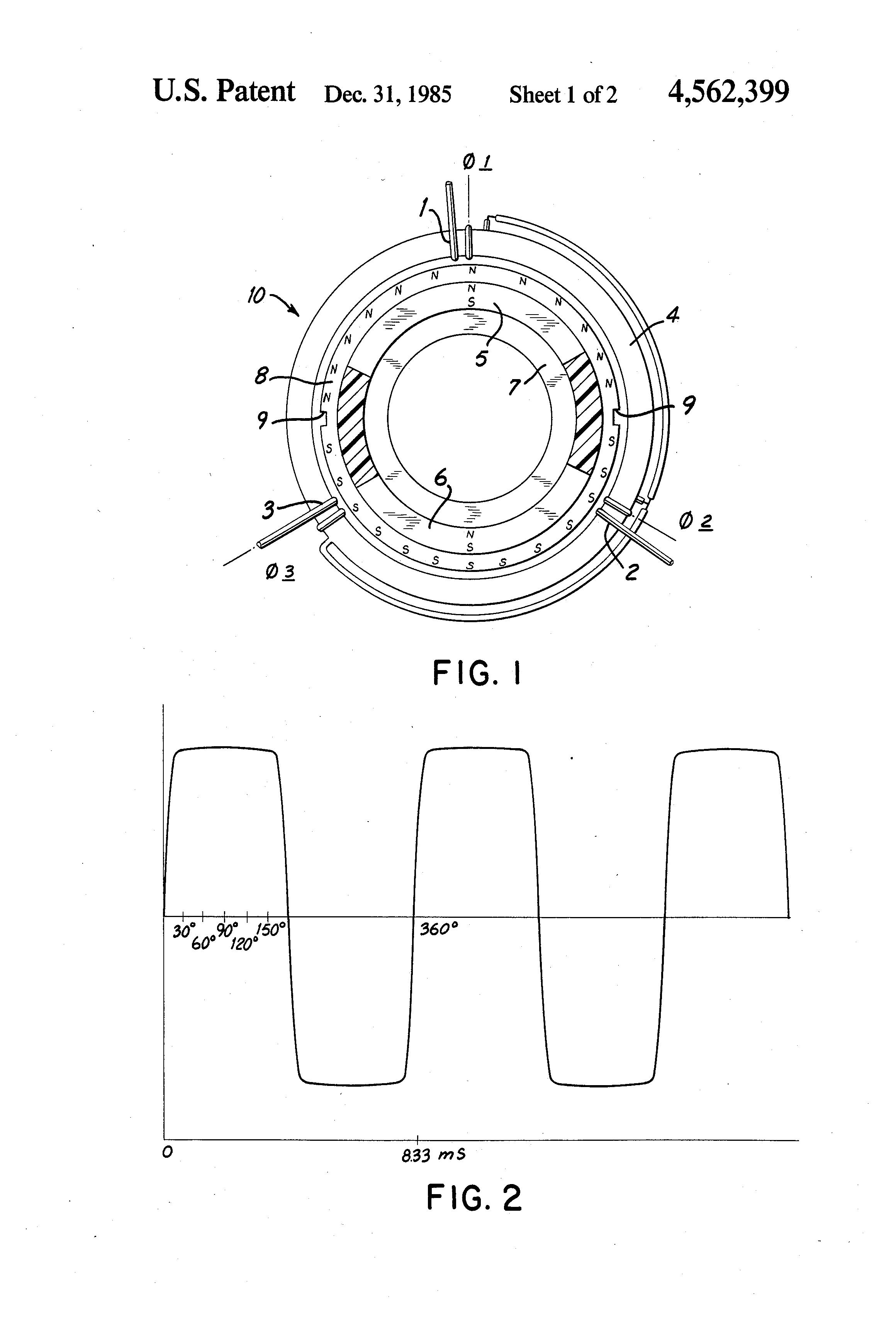 Brushless DC tachometer Circuit Diagram