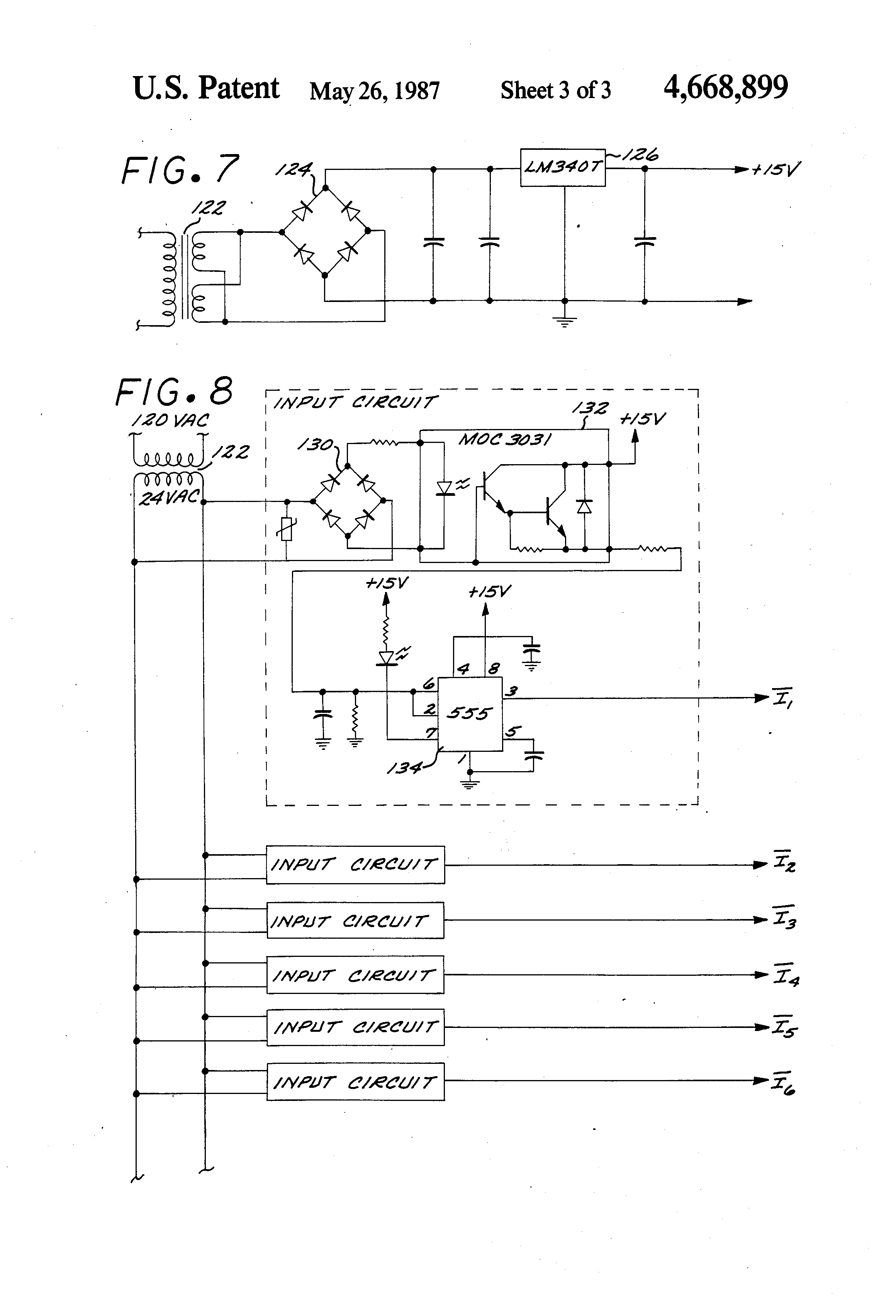Patent Us4668899 Overhead Garage Door Lock For Use With Patent Drawing