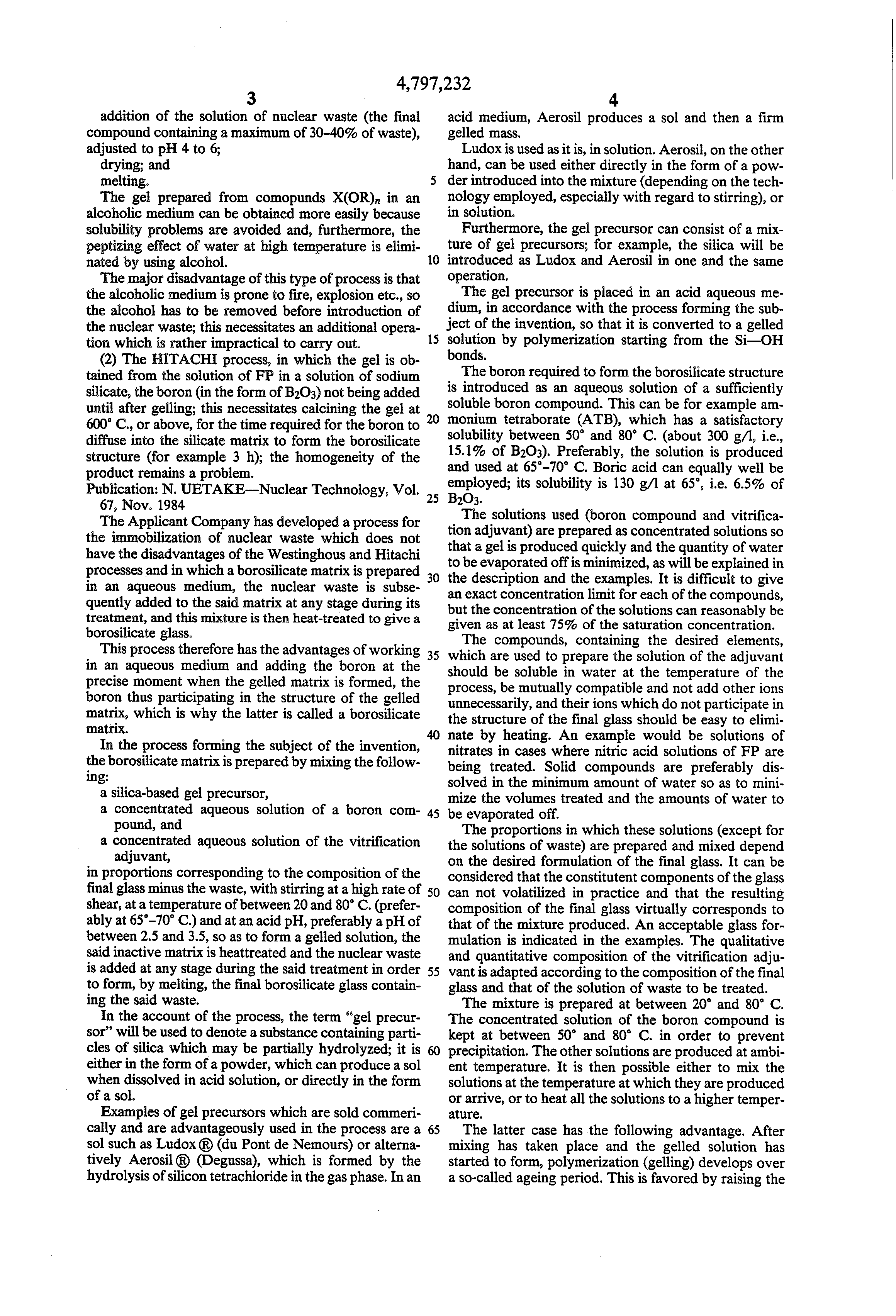 the process of vitrification of radioactive wastes Glassing radioactive waste scientists have found a the process, called vitrification, involves melting the process the wastes with temperatures. the process of vitrification of radioactive wastes Glassing radioactive waste scientists have found a the process, called vitrification, involves melting the process the wastes with temperatures.