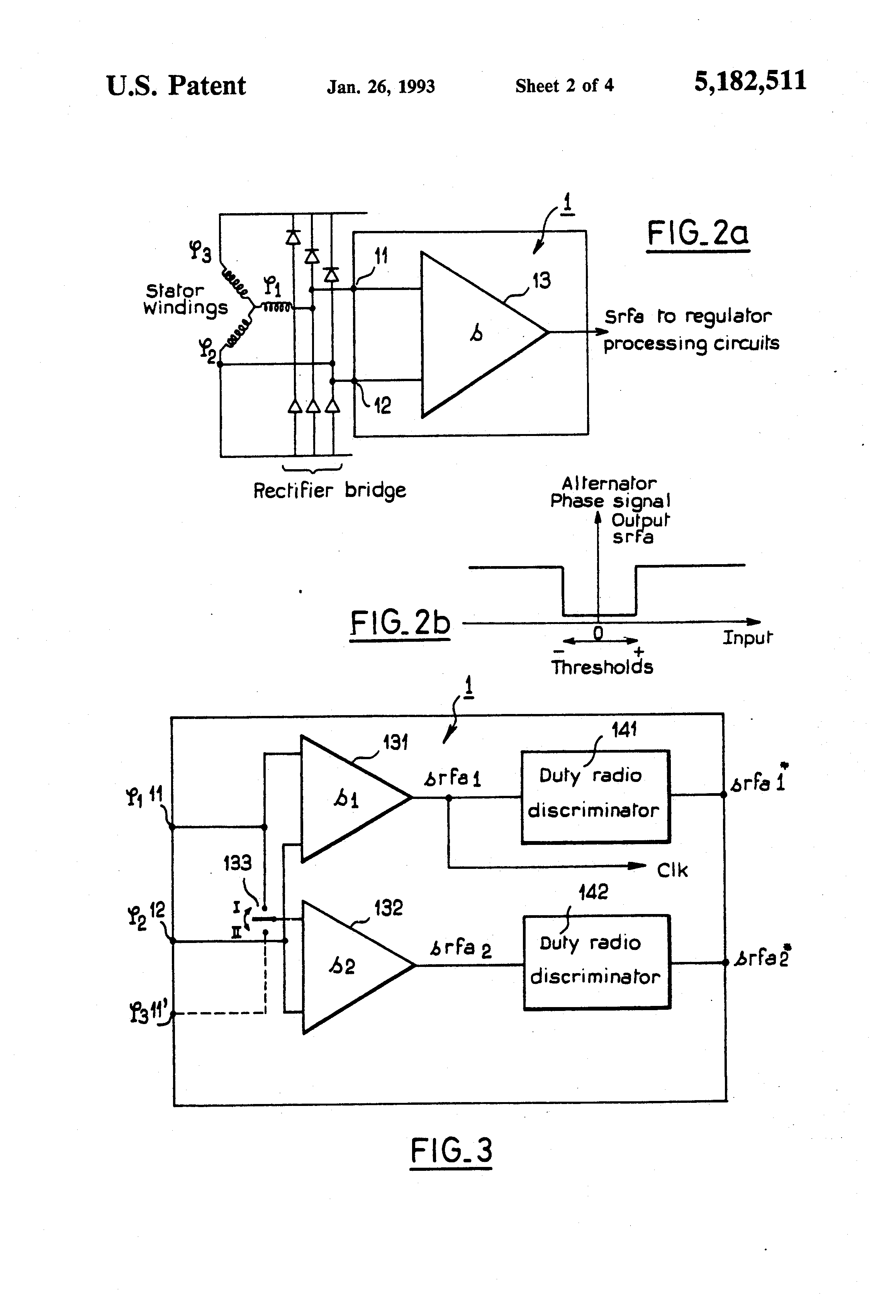 patent us5182511 detector circuit for detecting a phase signal ofPatent Us6707276 Voltage Regulator Of Ac Generator Having Circuit #5